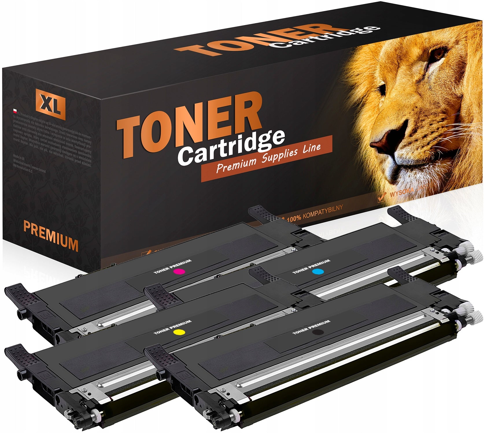 TONER CLT-K404S FOR SAMSUNG XPRESS C430W C480W C480FW | CMYK XL