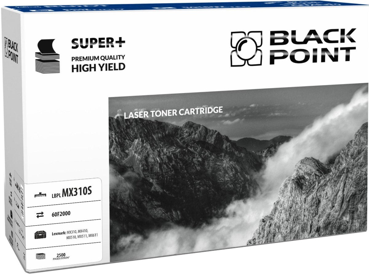 Toner Black Point LBPLMX310S | schwarz | 2.500 S. | Lexmark MX310 / MX410 / MX510 