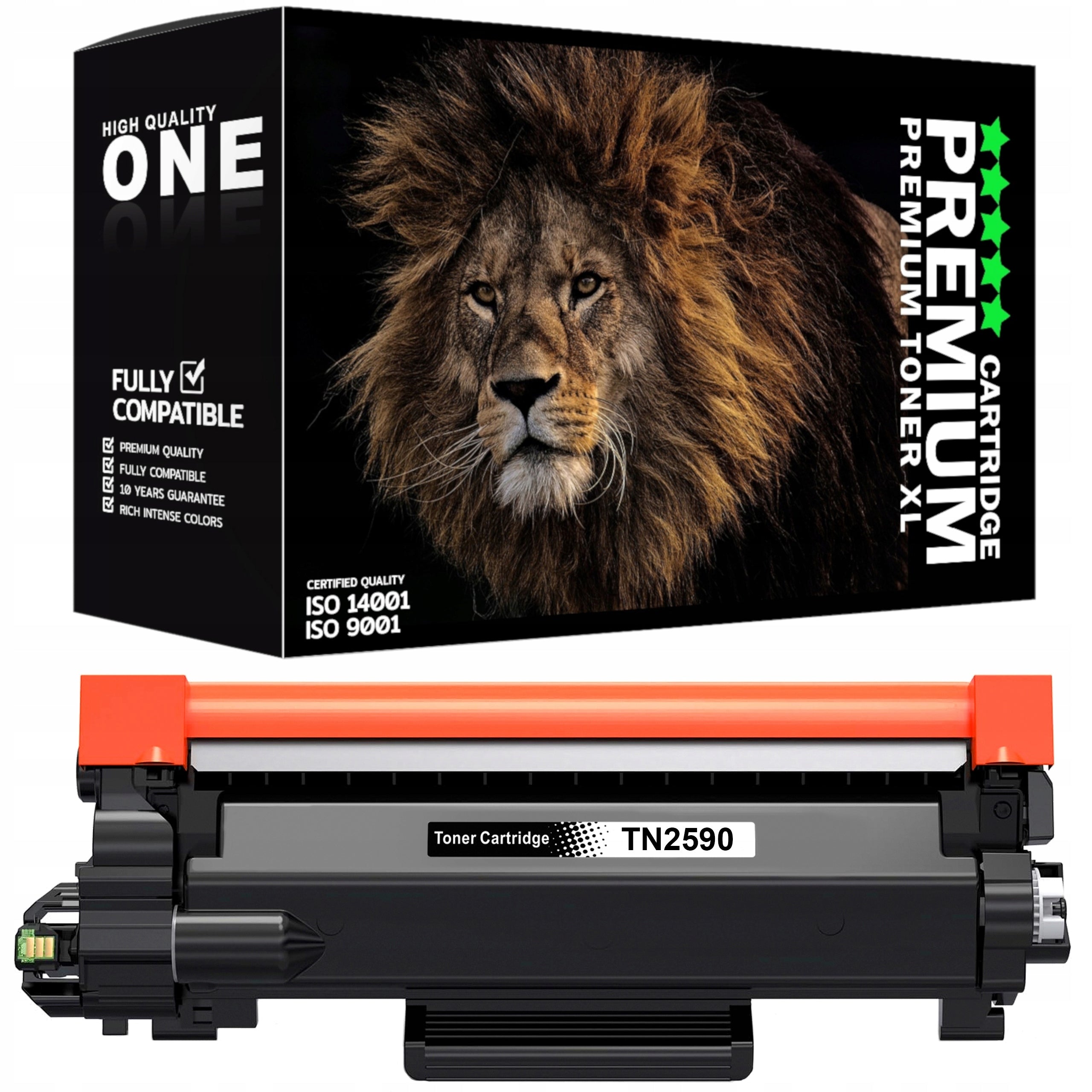 TONER FOR BROTHER MFC-L2802DW HL-L2402D HL-L2442DW DCP-L2600D L2622DW TN2590