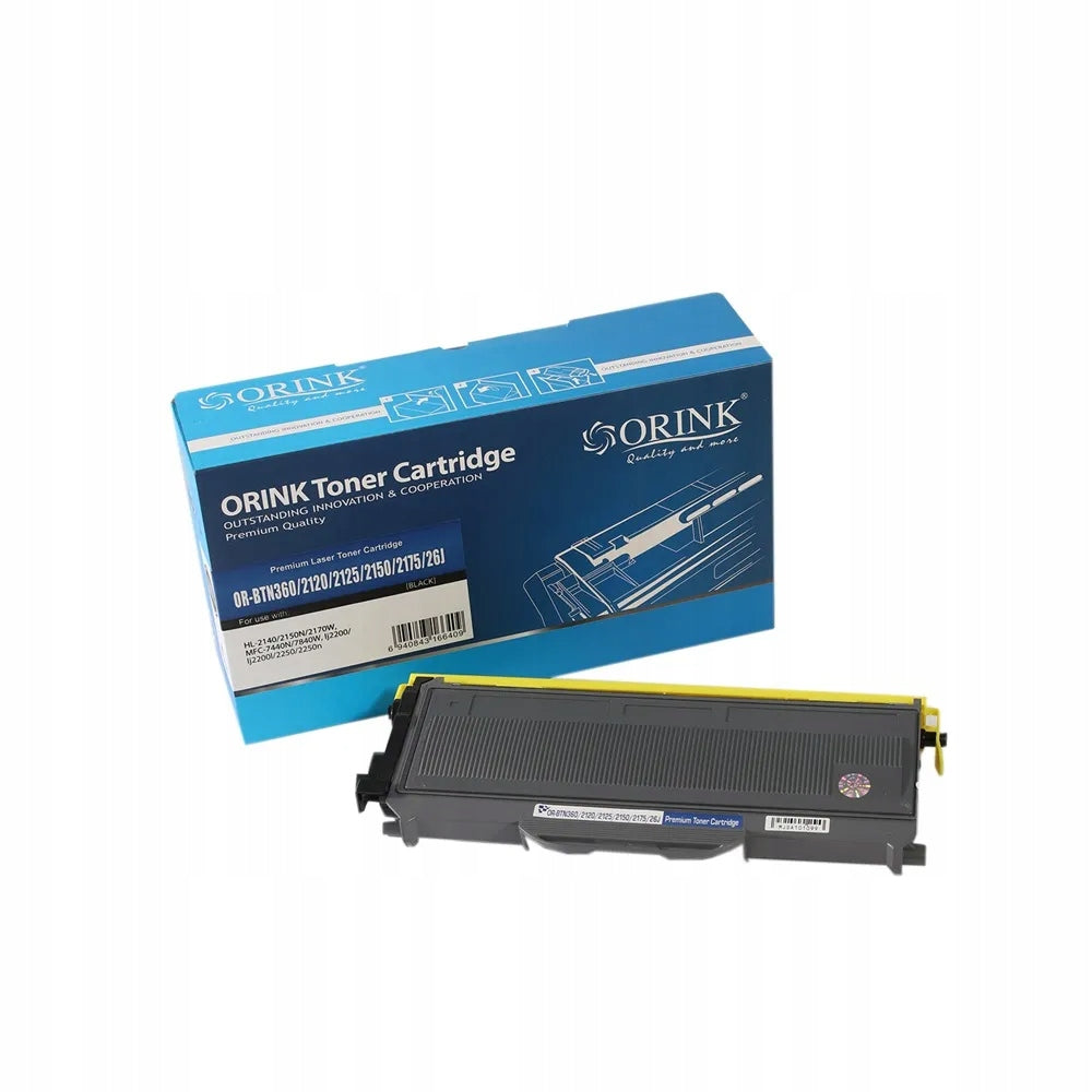 TONER FOR BROTHER Orink TN2120 for HL2140 MFC7440 DCP7030 Black 2600 pages