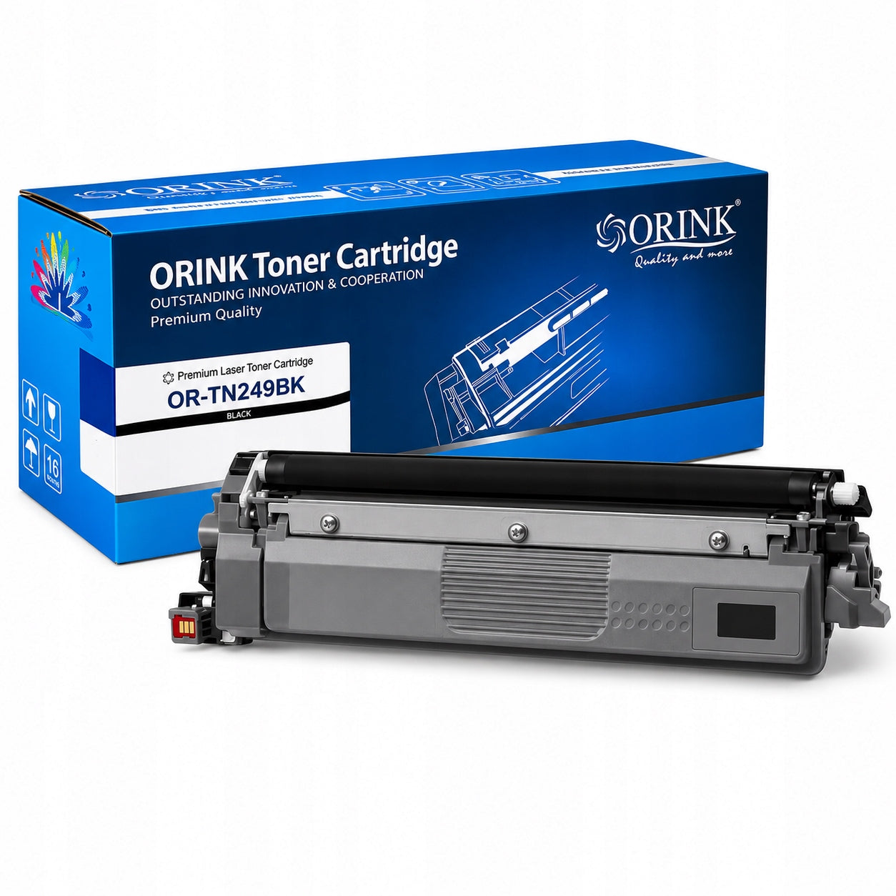 TONER FOR BROTHER Orink TN249BK for HL-L8230CDW MFC-L8690CDW Black 4500 pages