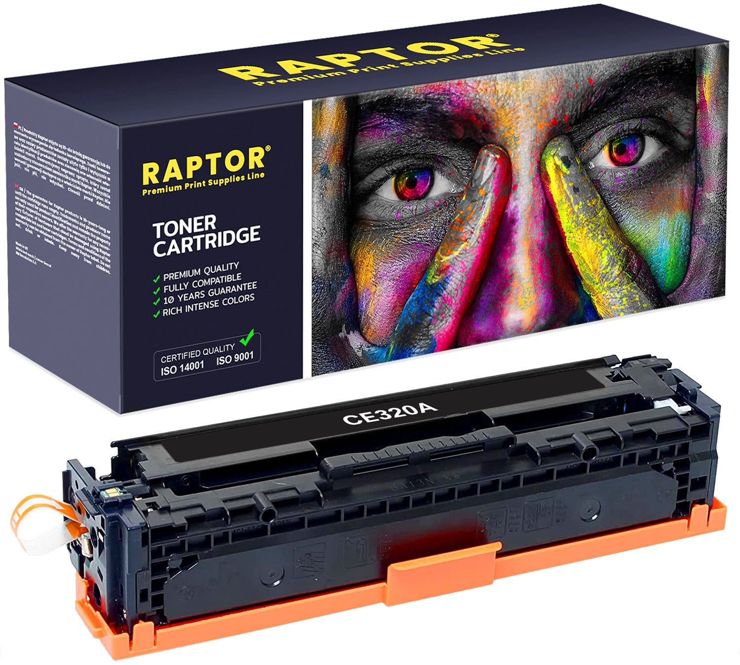 TONER FOR HP CP1525nw CM1415FN CM1415FNW 128A BLACK