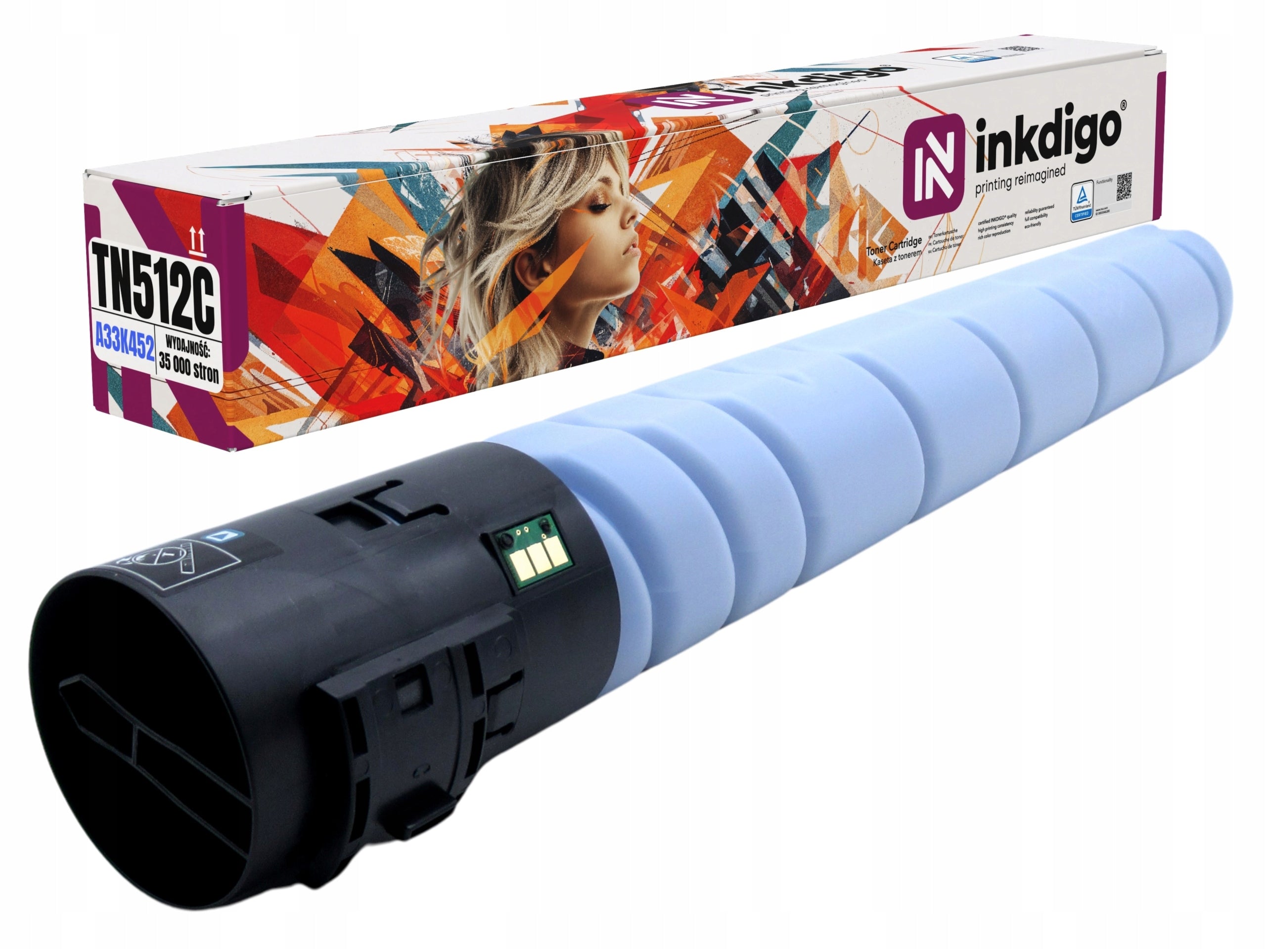 TONER FOR KONICA MINOLTA BIZHUB C454 C454e TN 512