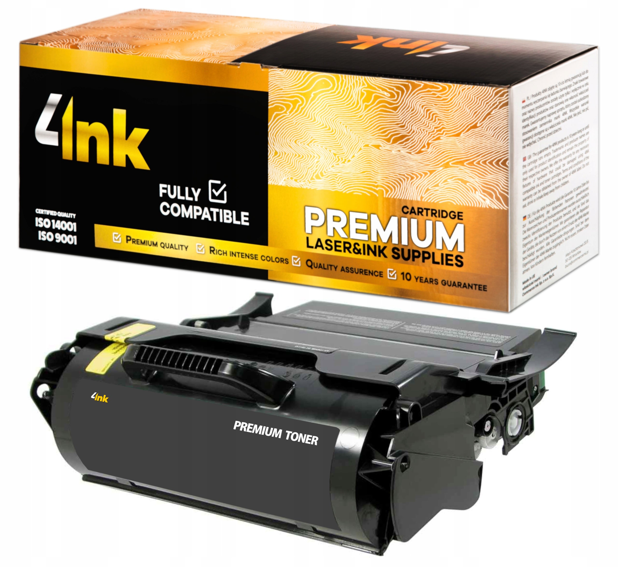 TONER FOR LEXMARK X652 X652de X654 X654e X654de XL