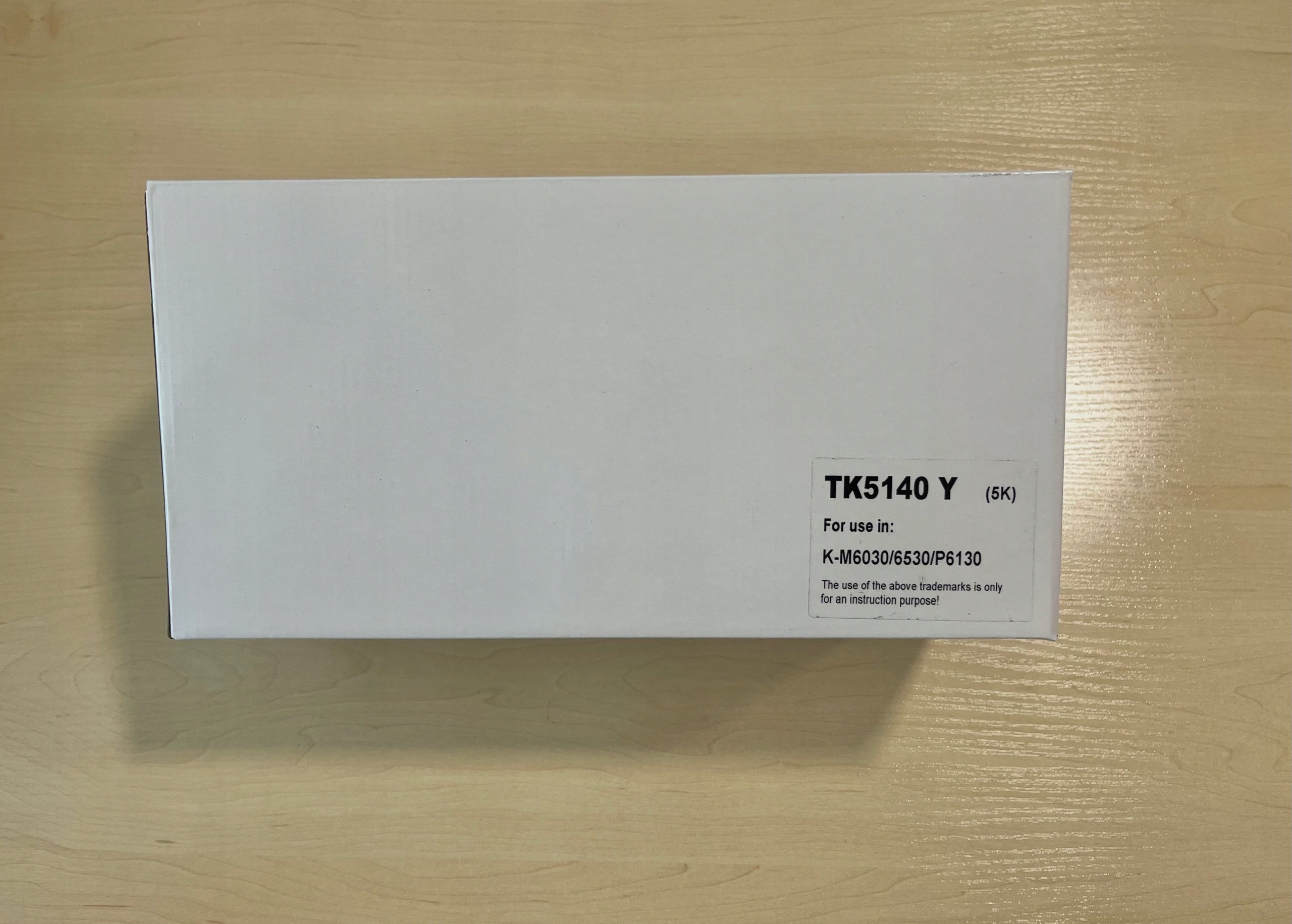 TONER KYOCERA TK5140Y TK-5140 YELLOW M6030 CDN M6530CDN P6130CDN Manufacturer code TK5140Y