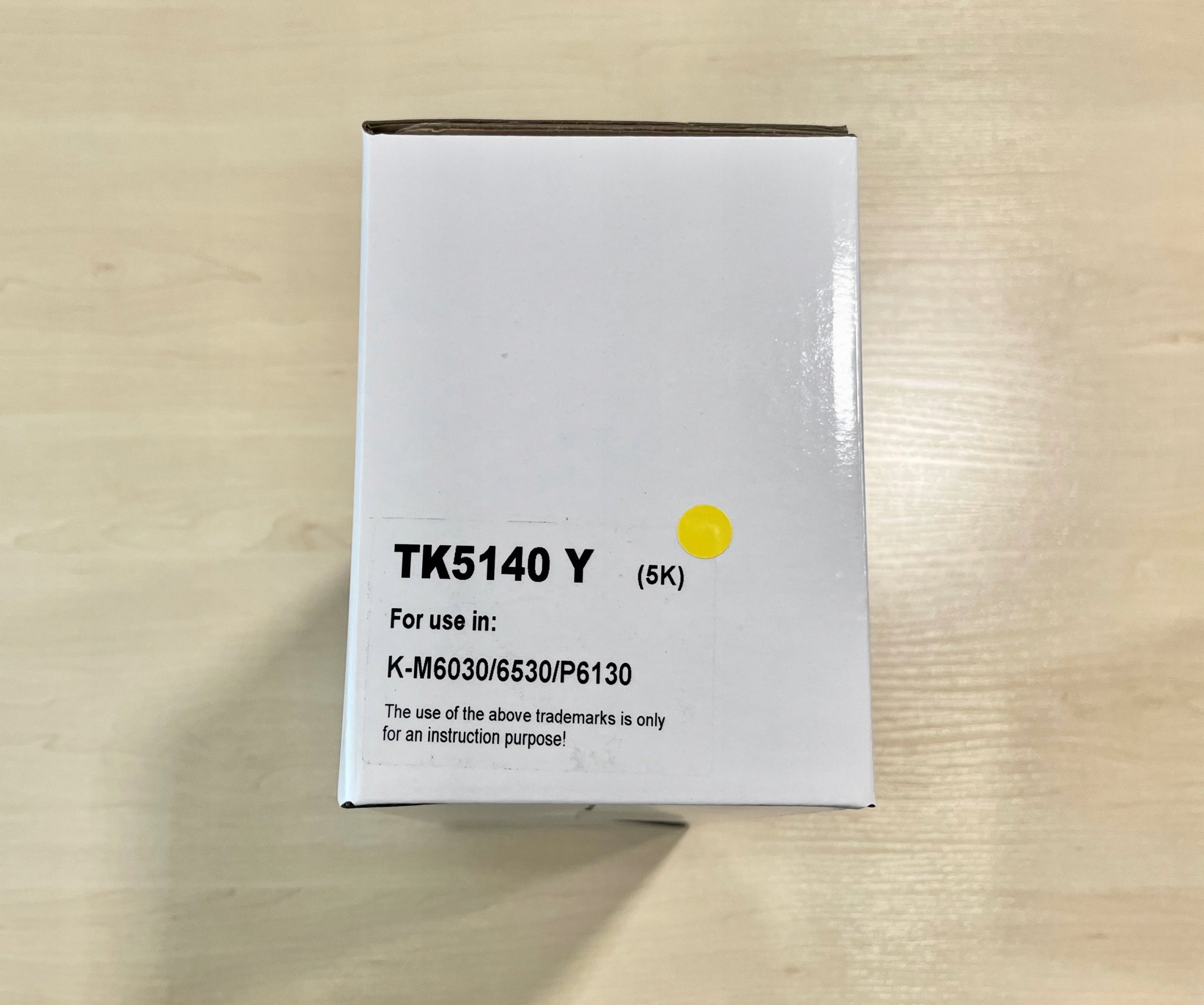 TONER KYOCERA TK5140Y TK-5140 YELLOW M6030 CDN M6530CDN P6130CDN Manufacturer no brand