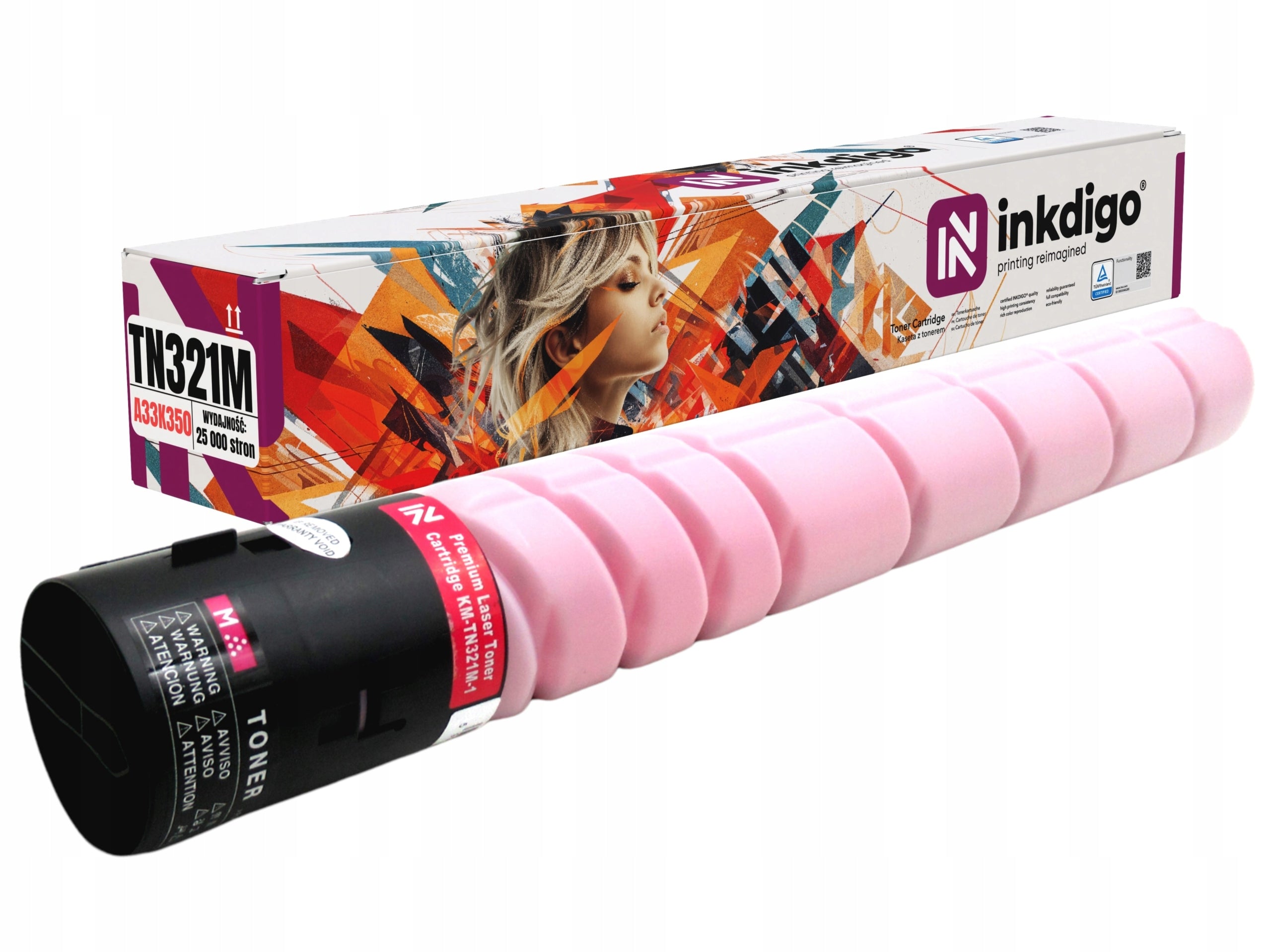 TONER MAGENTA KONICA MINOLTA TN321M C224 C284 C364