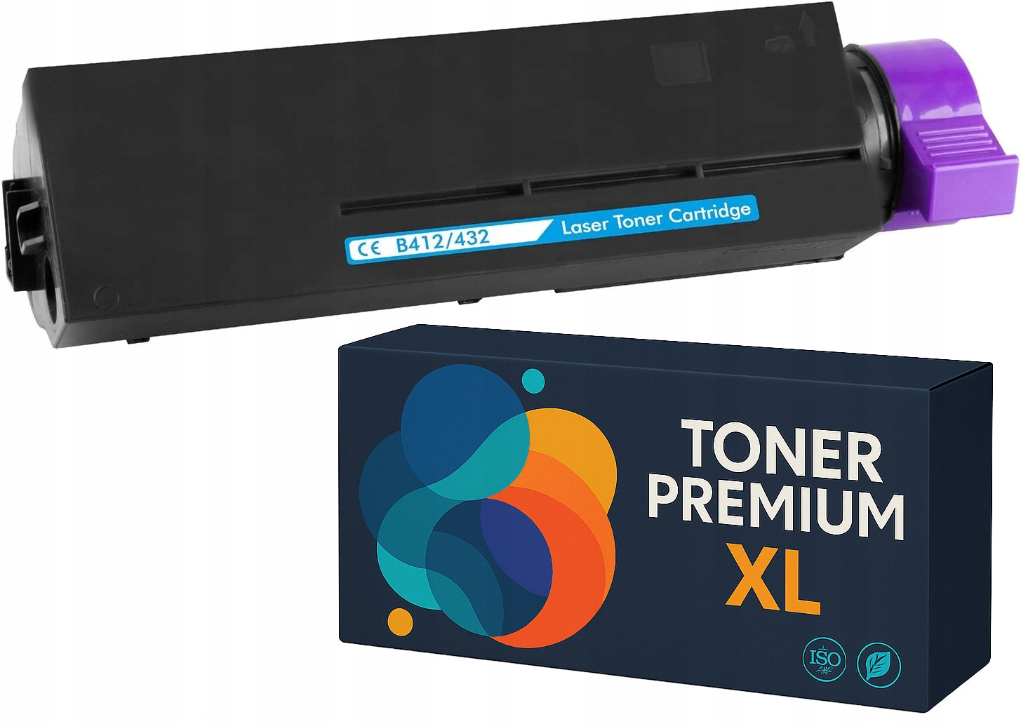 TONER OKI B412 B432 B512 MB472 MB492 MB562 yield 7000 pages
