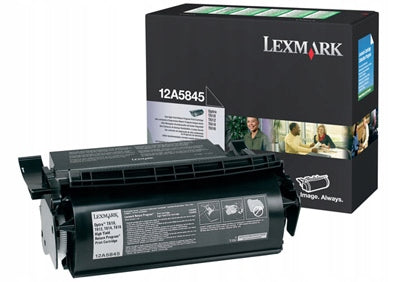 TONER ORIGINAL LEXMARK 12A5845 BLACK OEM