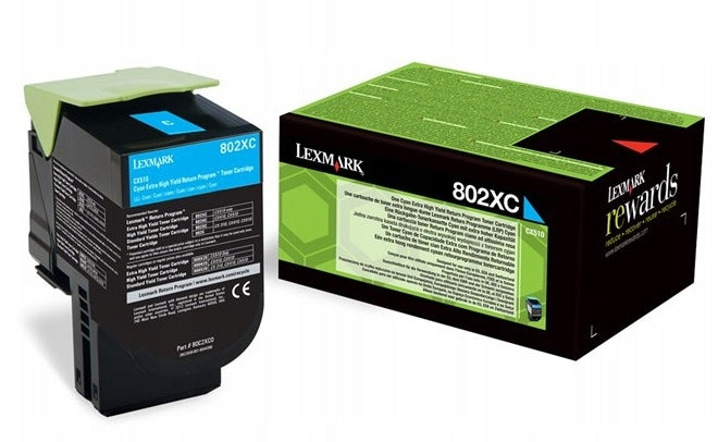 TONER ORIGINAL LEXMARK 80C2XC0 BLUE