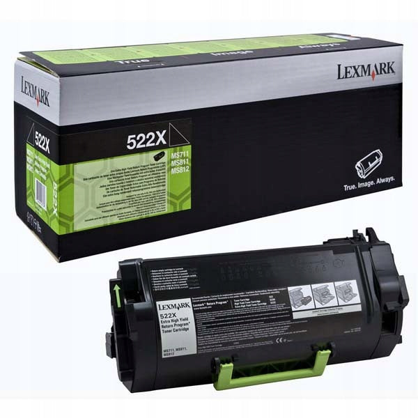 Laserkartusche Lexmark 522X (52D2X00) Return, schwarz 
