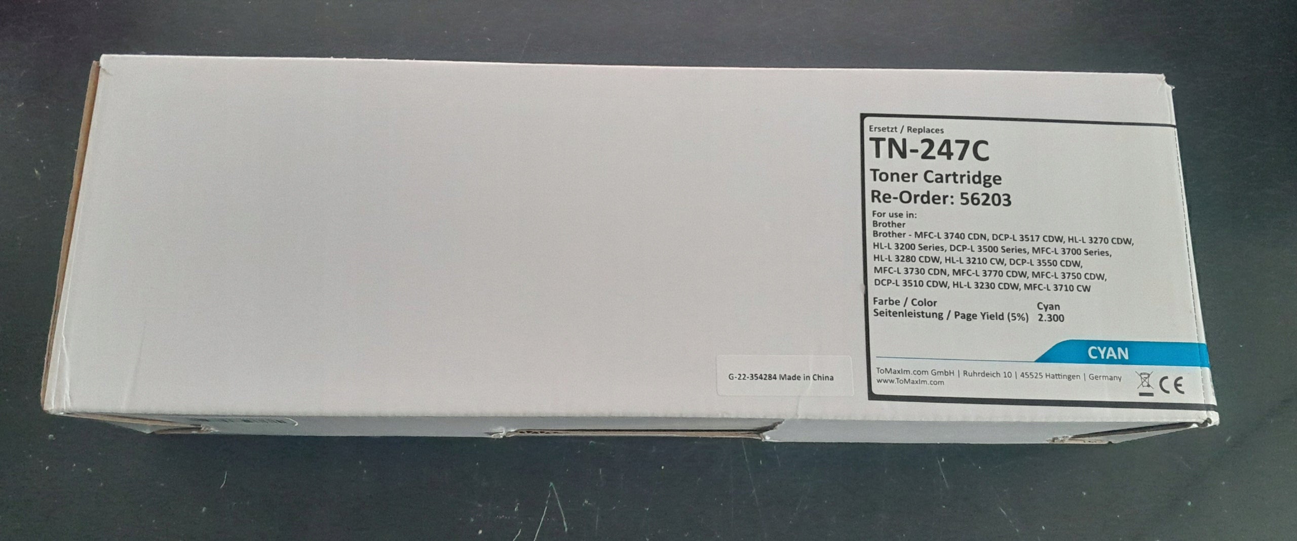 TONER Replacement ToMaxlm FOR BROTHER TN-247C TN243 XL DCP-L3510CDW Manufacturer Meettec