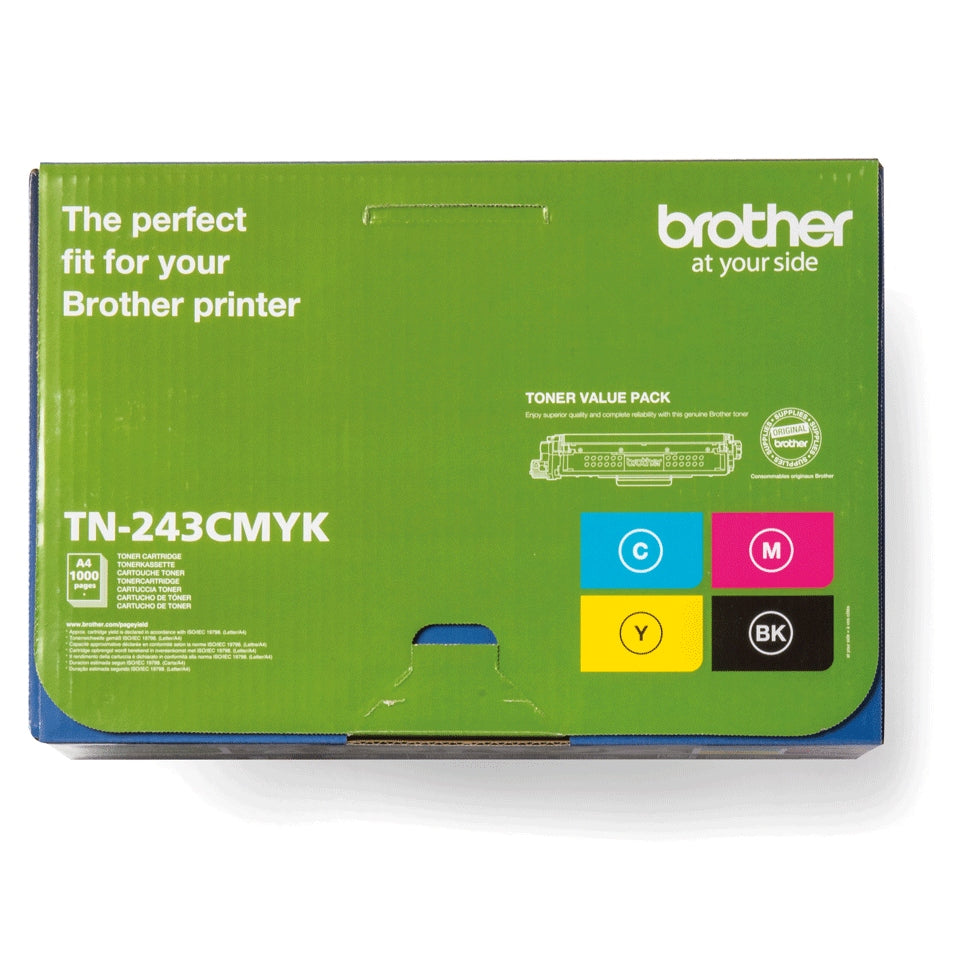 TONER SET BROTHER TN243CMYK TN-243CMYK Manufacturer code TN-243CMYK