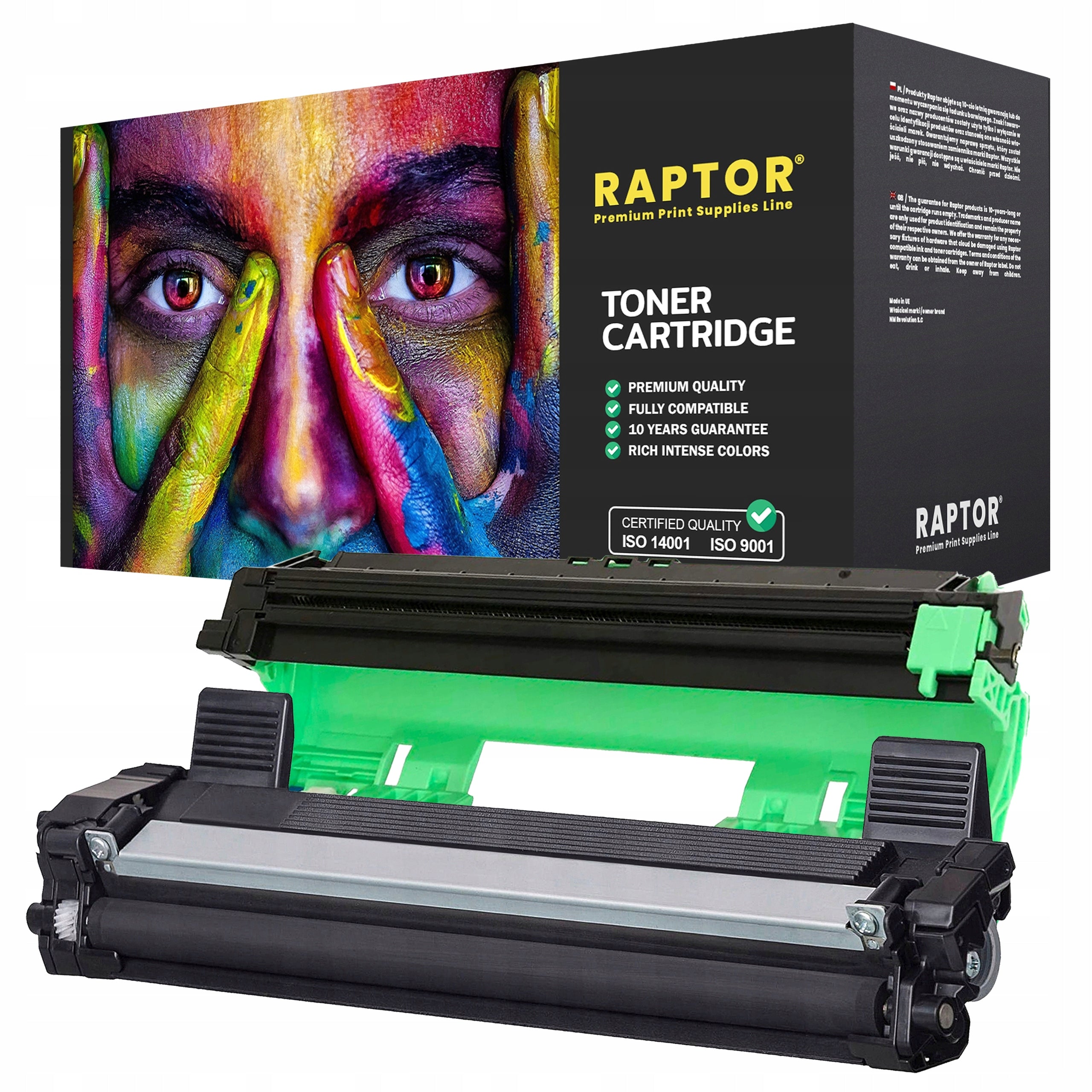 TONER TN-1030 XL + DRUM FOR BROTHER HL-1110E DCP-1610WE DCP-1510 DCP-1512E