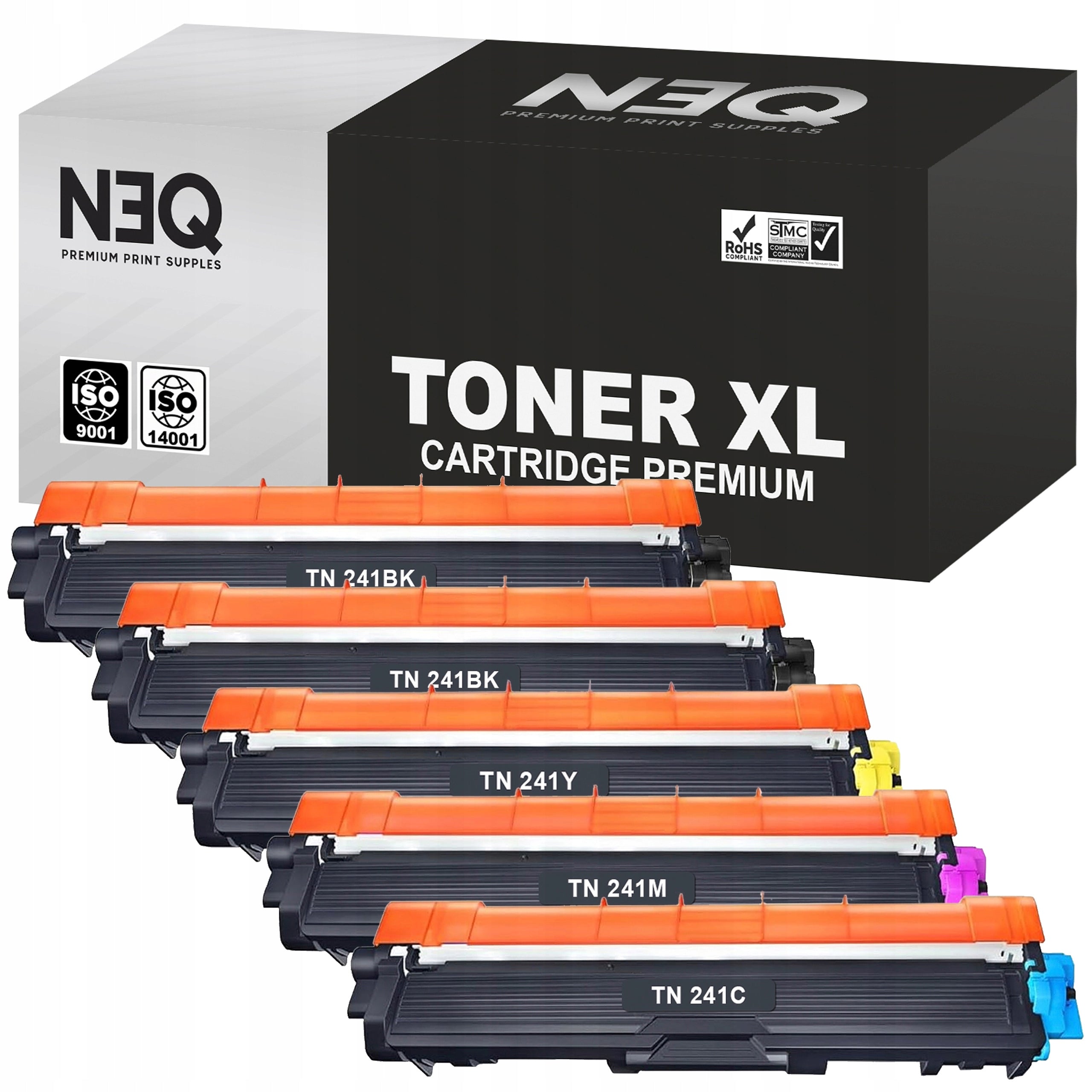 TONER TN-241 FOR BROTHER DCP-9020CDW DCP-9015CDW MFC-9140CDN HL-3140CW CMYK