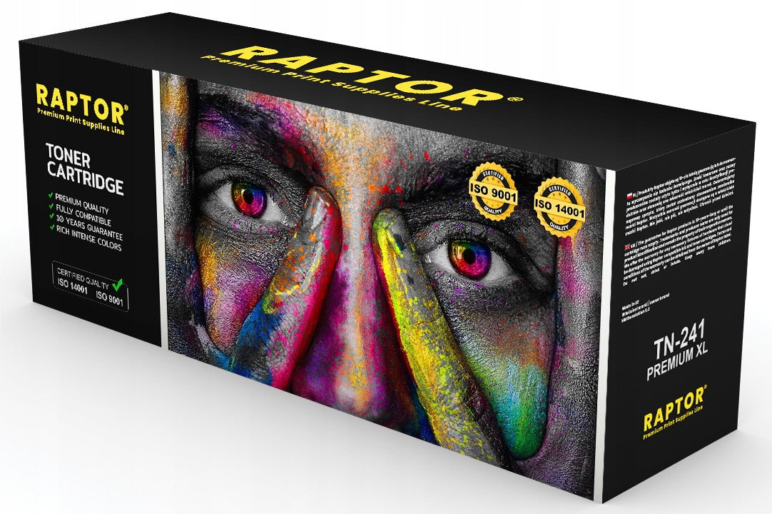TONER TN-241 XL FOR BROTHER DCP-9015CDW DCP-9020CDW HL-3170CDW PRINTER Manufacturer Raptor