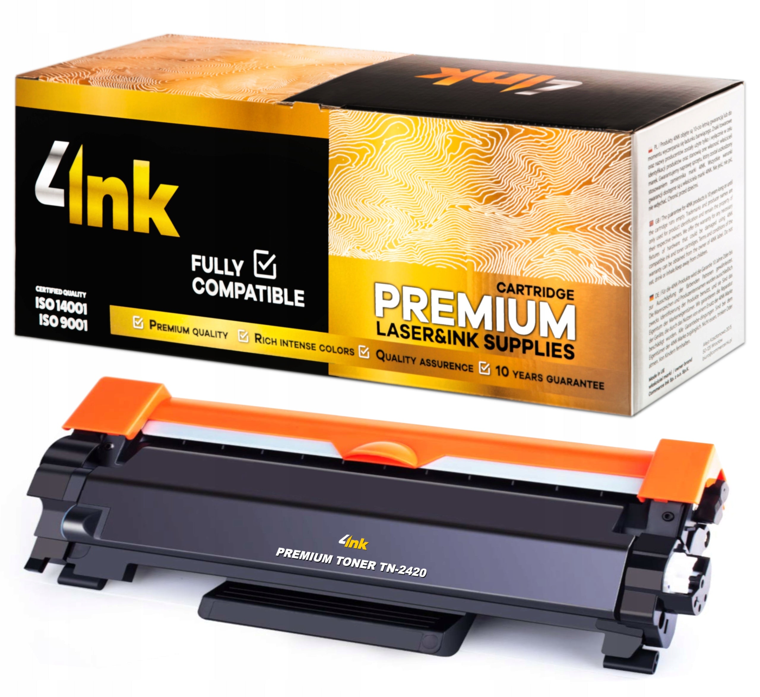 TONER TN-2420 XL FOR BROTHER HL-L2310D HL-L2350DW DCP-L2530DW MFC-L2730DW