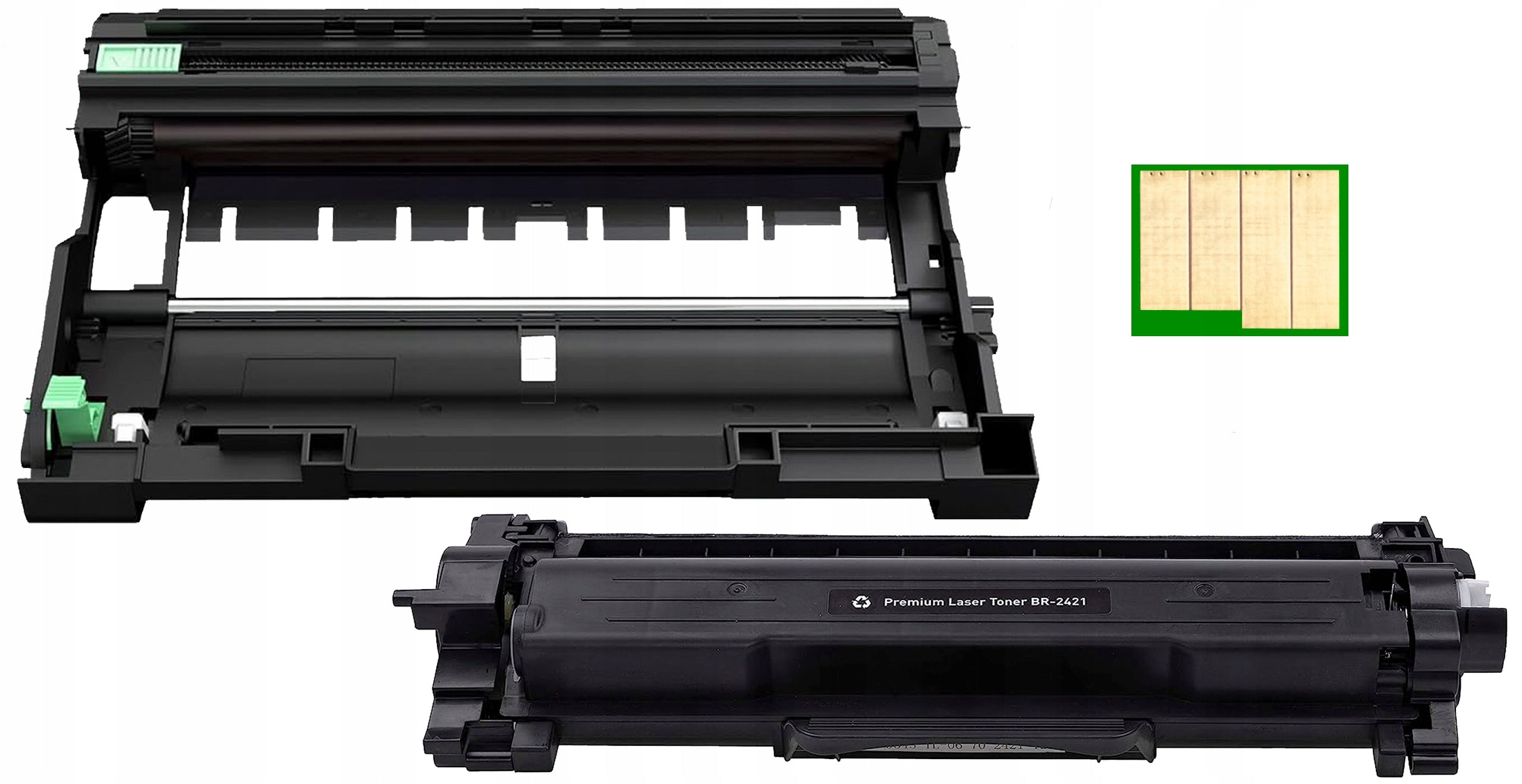 TONER TN-2421 + DRUM FOR BROTHER DCP-L2512D DCP-L2532DW HL-L2352DW PRINTER Packaging status original