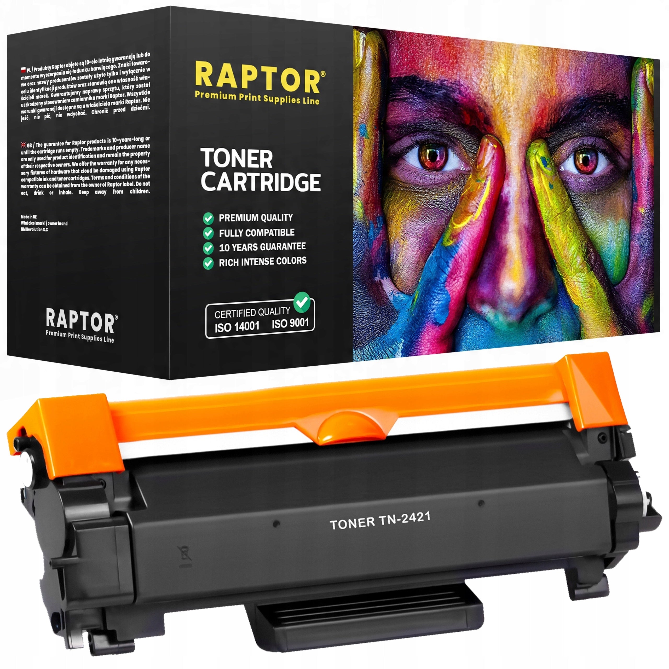 TONER TN-2421 FOR BROTHER DCP-L2552DN DCP-L2532DW HL-L2352DW MFC-L2712DW