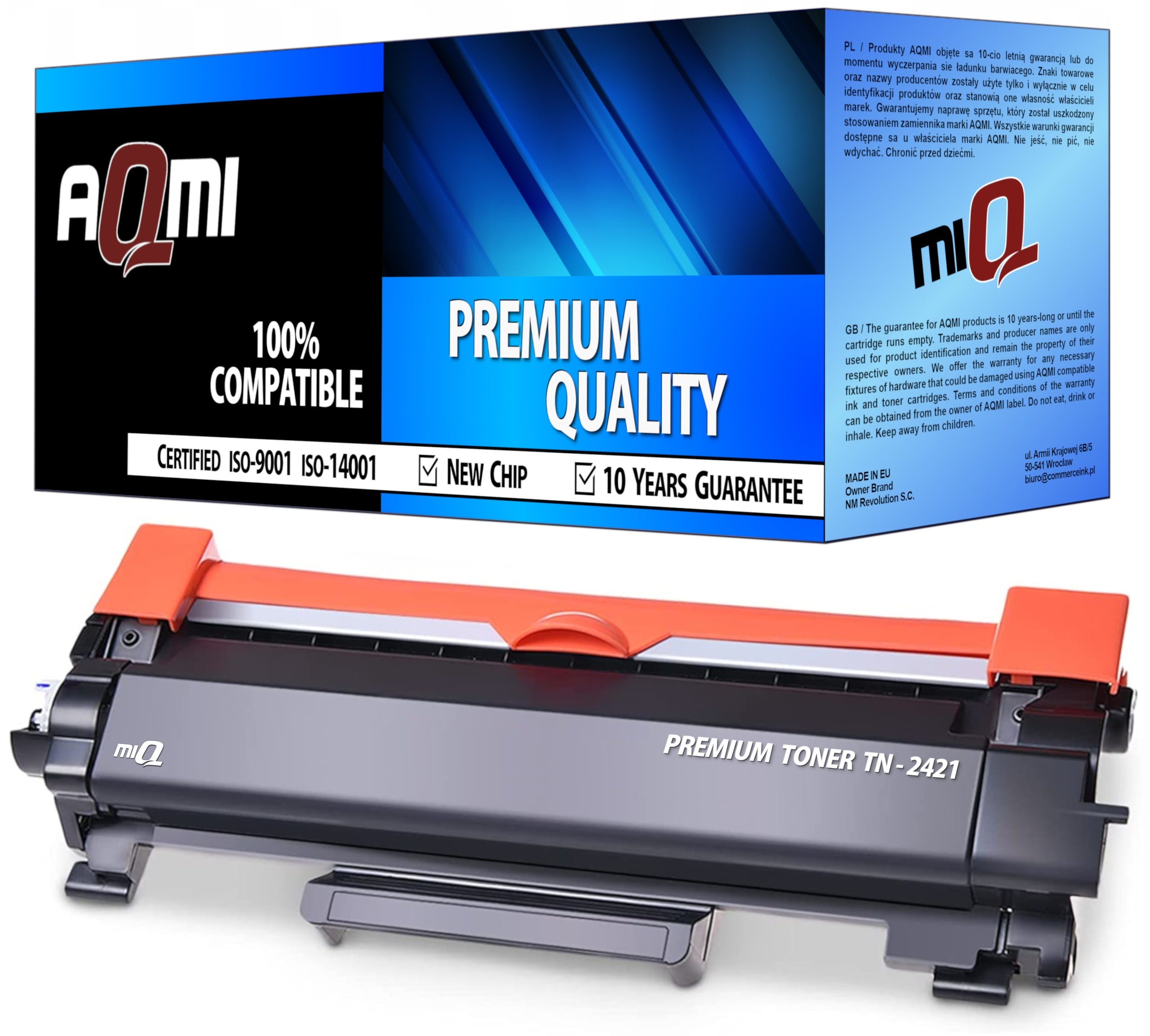 TONER TN-2421 XL FOR BROTHER MFC-L2712DN MFC-L2712DW MFC-L2732DW MFC-L2752DW