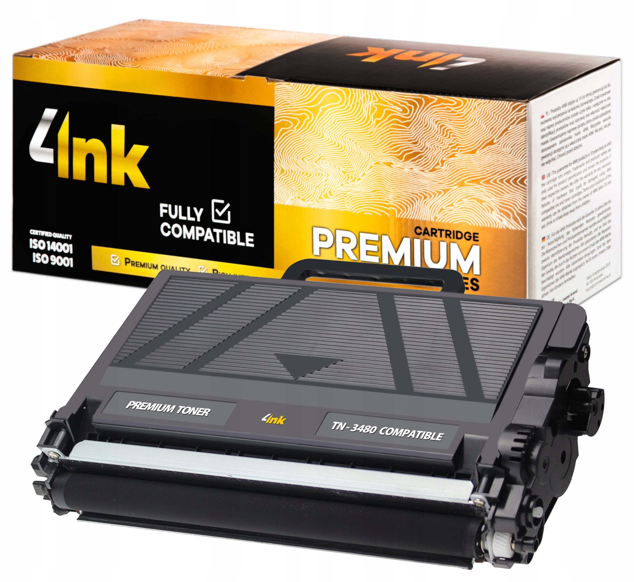 TONER TN-3480 XL FOR BROTHER HL-5100DN DCP-L5500DN DCP-L6600DW PRINTER