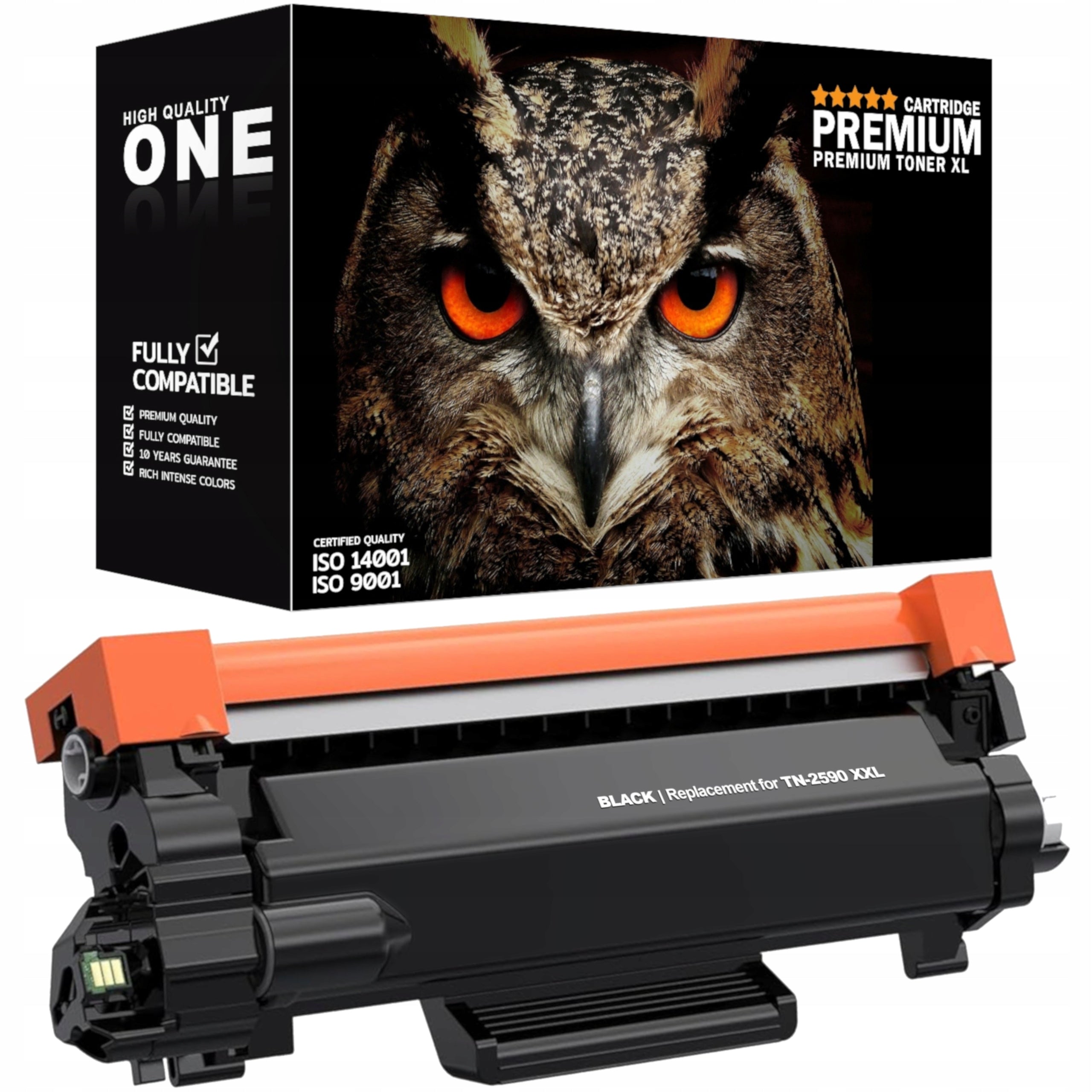 TONER TN2590 FOR BROTHER MFC-L2802DW HL-L2402D HL-L2442DW DCP-L2600D L2622DW