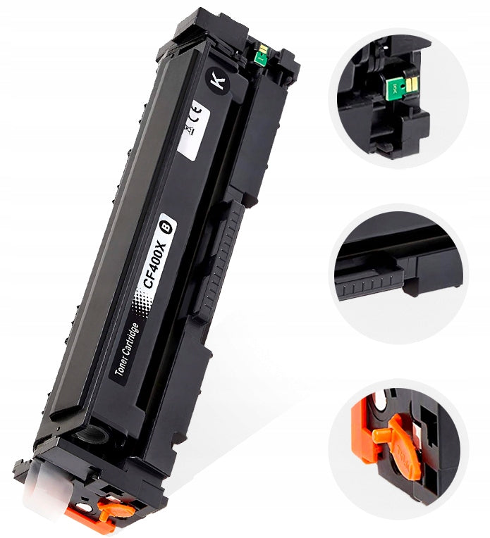 TONER XL CF400X FOR HP LASERJET PRO MFP M277dw M274dn M252dw PRINTER Manufacturer code M252n / M274dn / M277dw / do drukarki