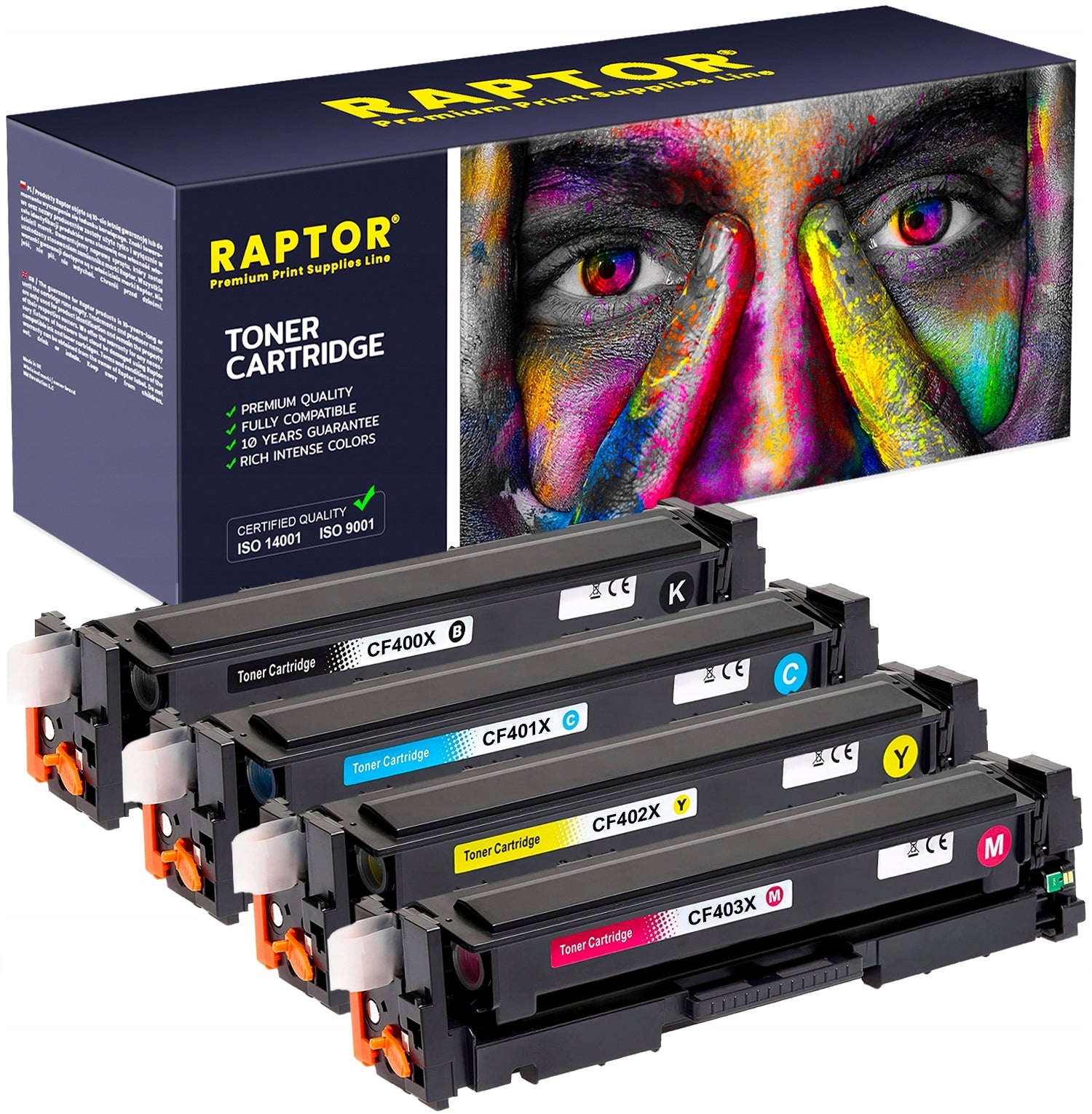 TONER XL CF400X FOR HP LASERJET PRO MFP M277dw M274dn M252dw PRINTER