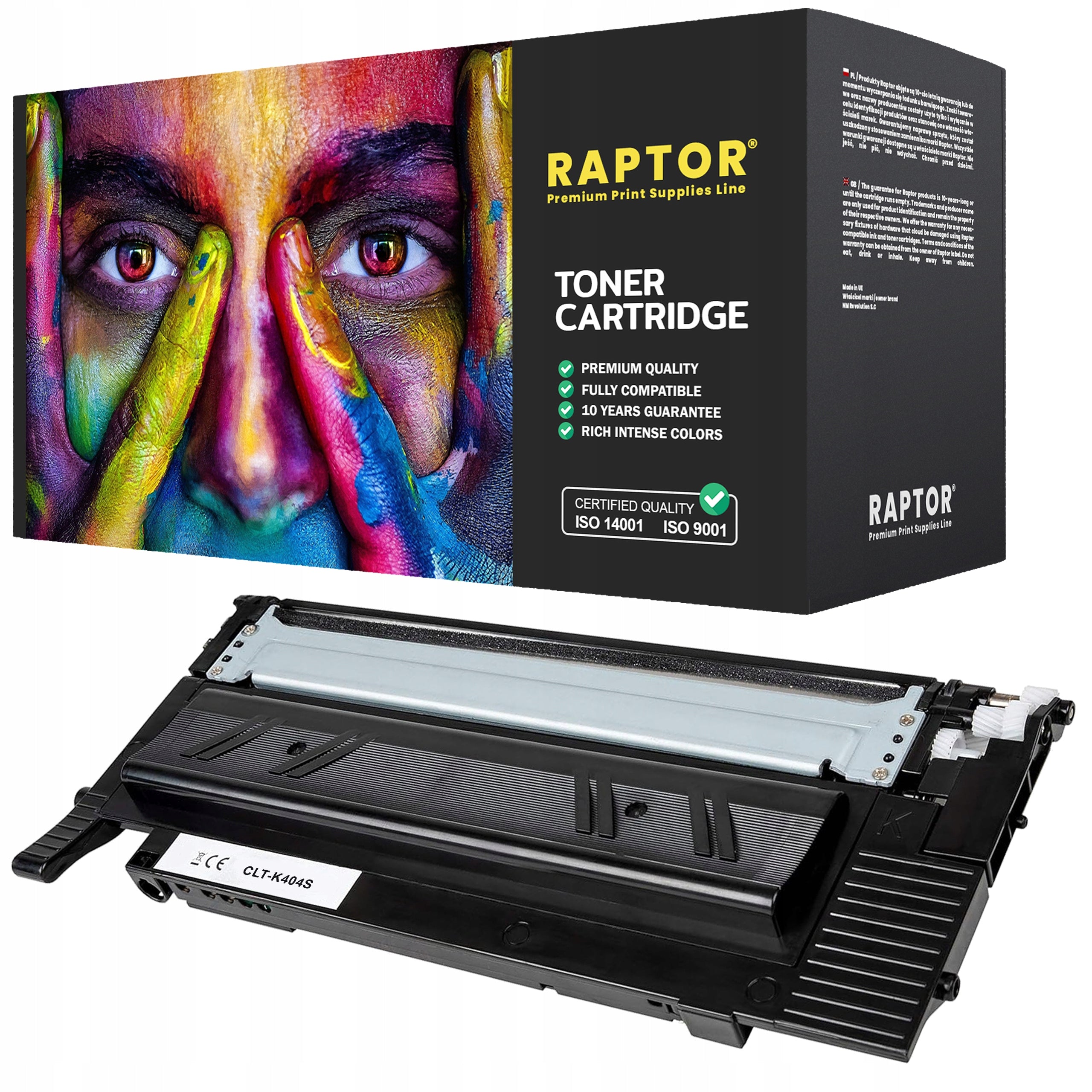 TONER XL CLT-404S FOR SAMSUNG XPRESS C430 C430W C480W C480FW | CMYK Packaging status original