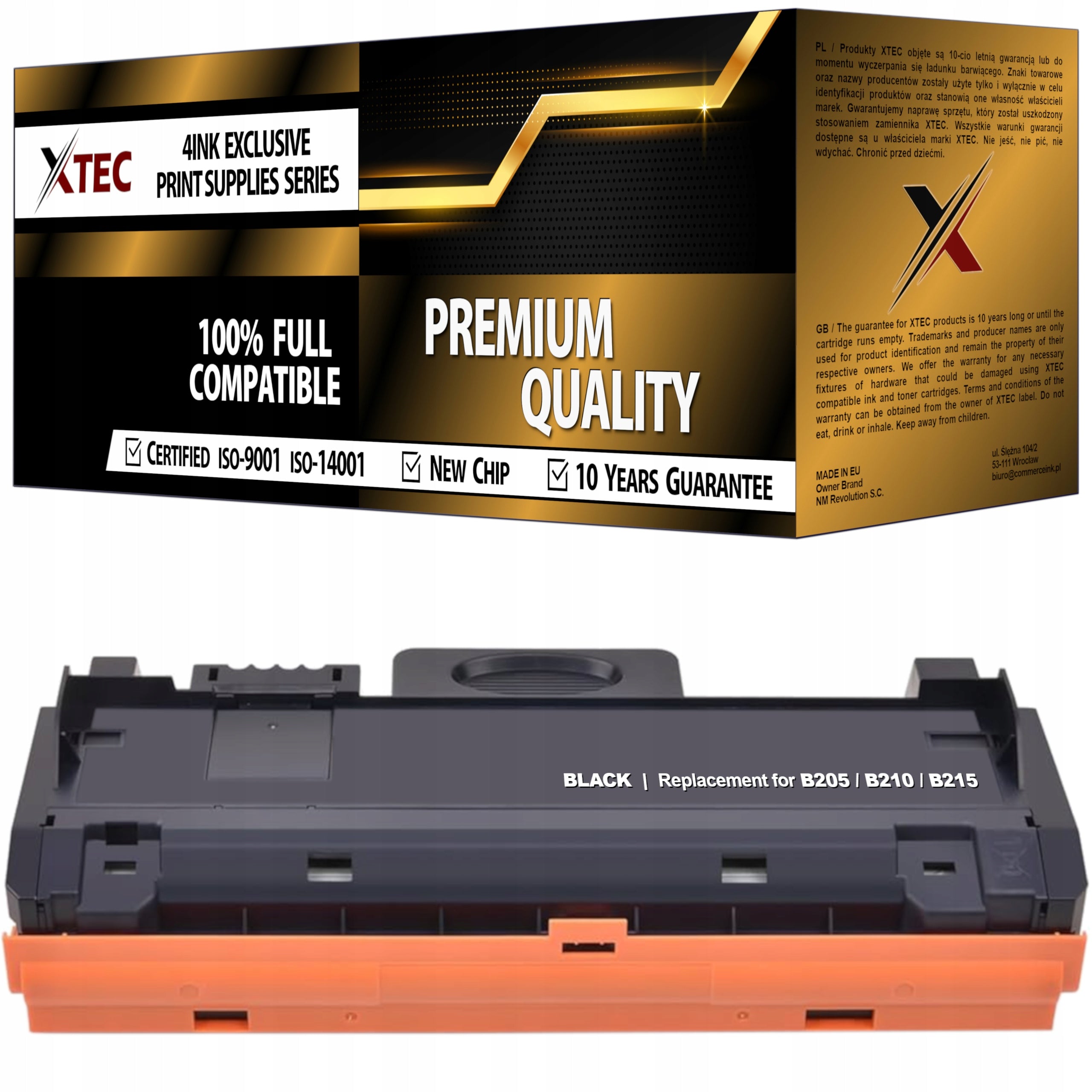 TONER XL REPLACEMENT 106R04348 FOR XEROX PRINTER B205 B210 B215
