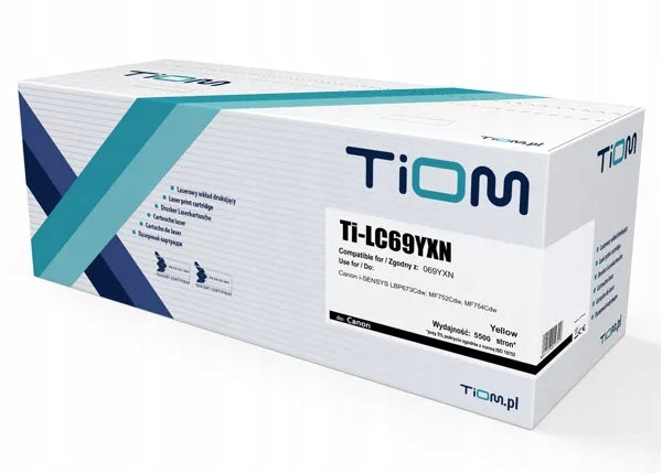 TONER for Canon CRG-069H LBP-673Cdw MF-752Cdw MF-754Cdw 069 H yellow