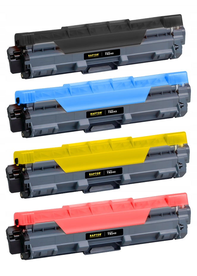 TONERS TN-242 FOR BROTHER DCP-9017CDWB HL-3142CW MFC-9332CDW MFC-9342CDW Manufacturer Raptor
