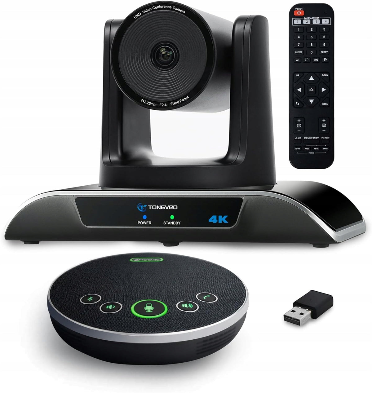 TONGVEO 4K conference camera system speakerphone new