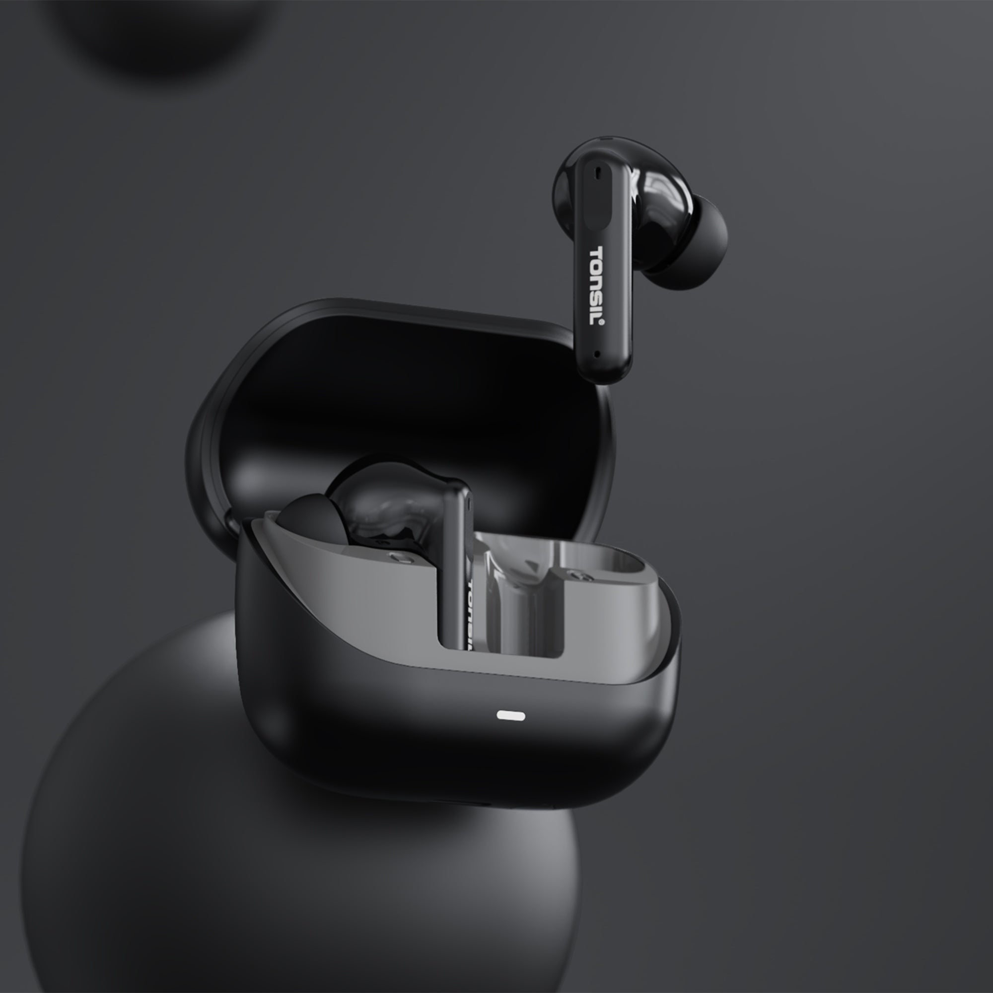 TONSIL T60BT ANC Black Bluetooth In-Ear Wireless Headphones Manufacturer code T60BT