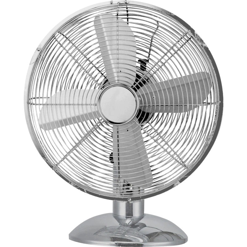 TOO FAND-30-400-M, 45 W, 30 cm, 3 sebesség, Fém, Ezüst, Asztali ventilátor