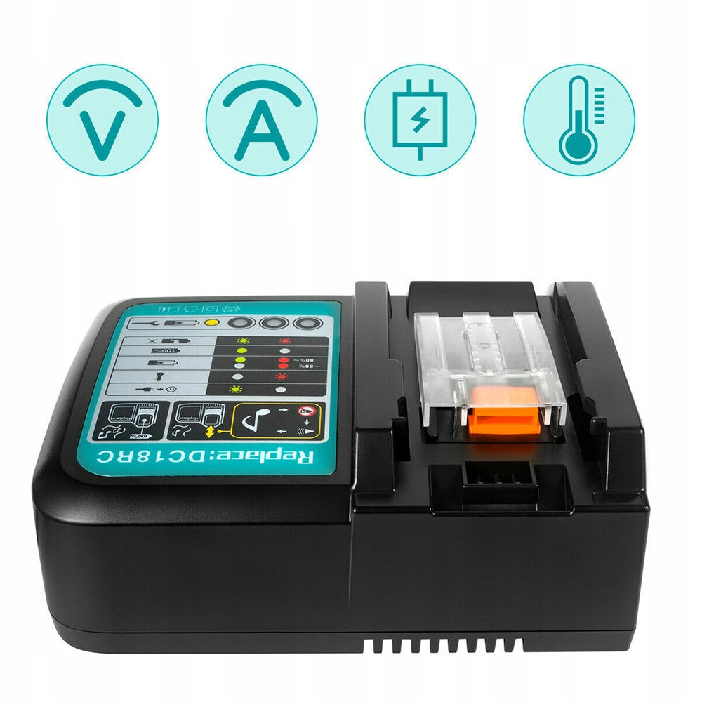TOOL BATTERY CHARGER BUILT-IN PROTECTION Brand Makita