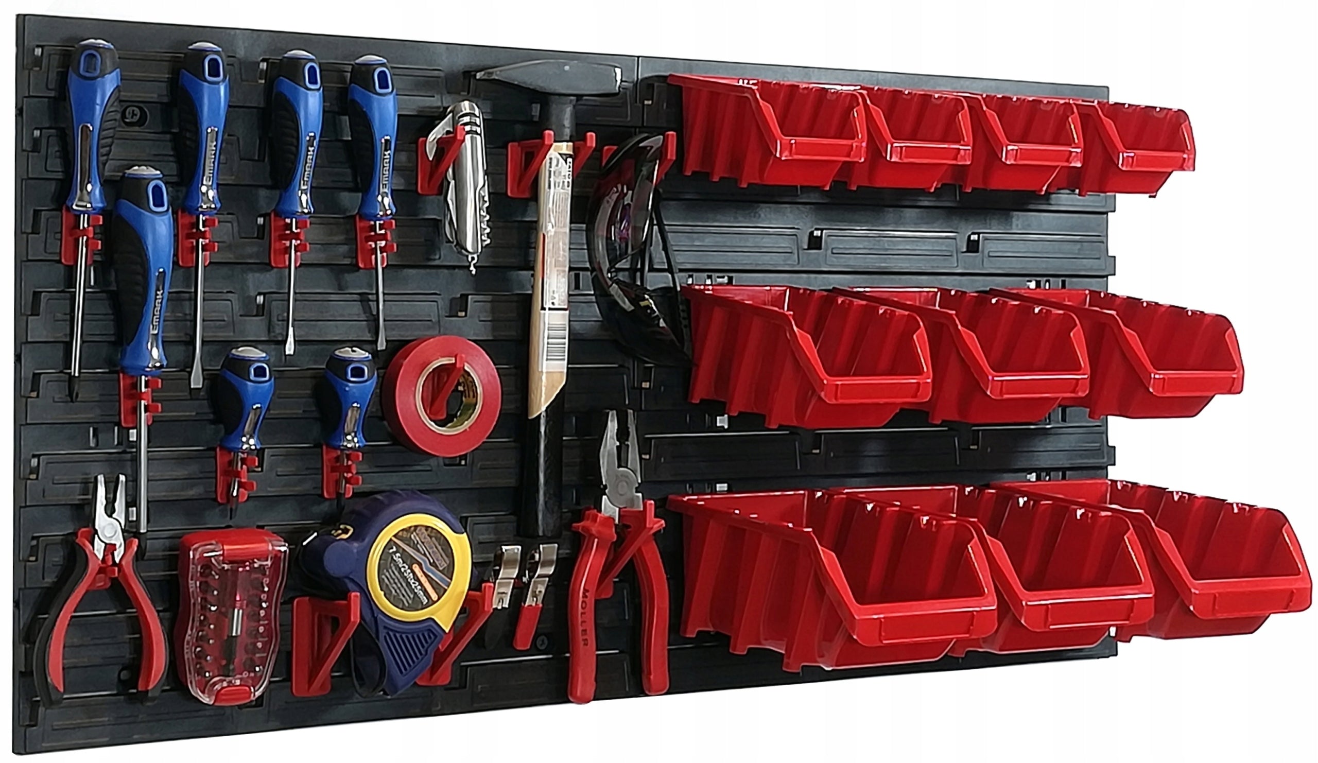 TOOL BOARD LITTER BOXES HOOKS 80x40cm