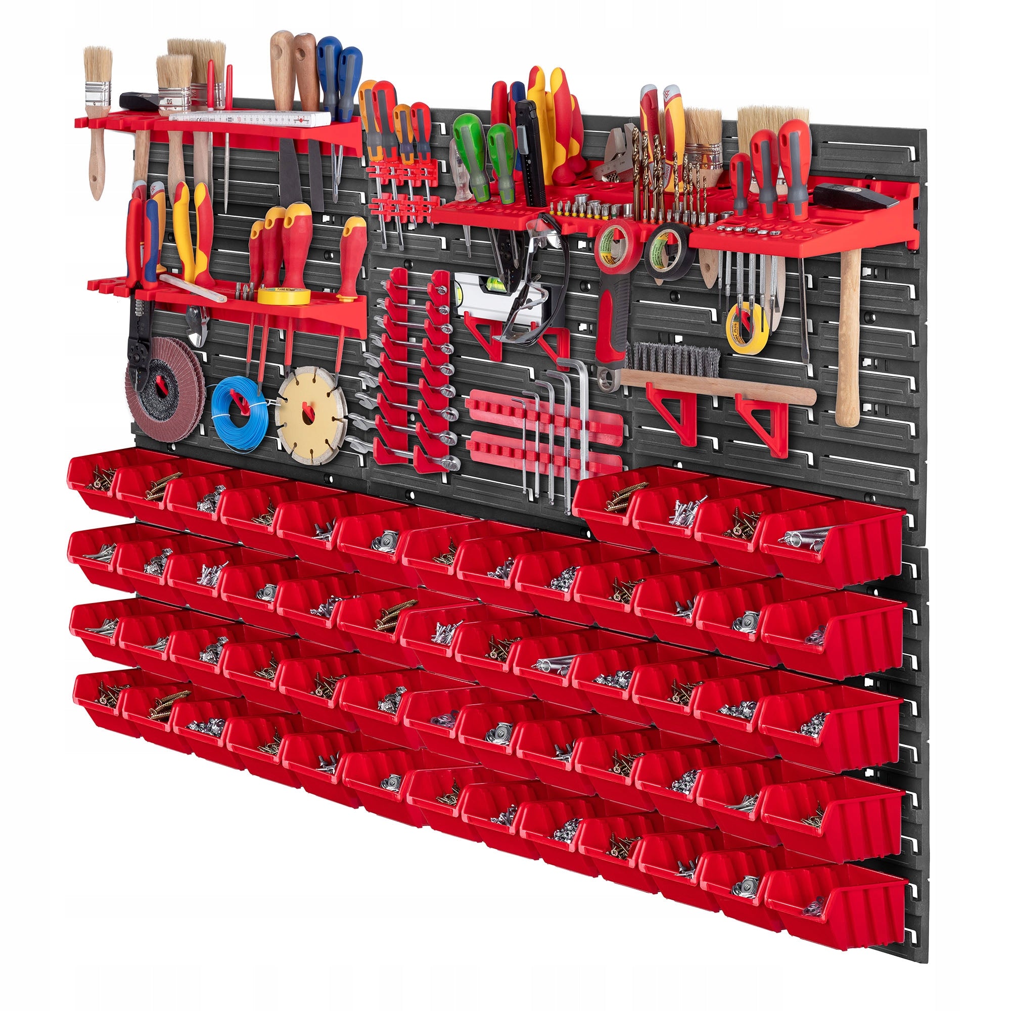 TOOL BOARD WALL FOR TOOLS 117x78cm 79EL WORKSHOP BOOKCASE GARAGE