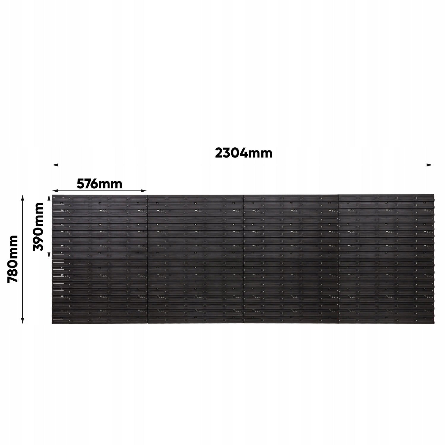 TOOL BOARD WALL XXL 230x78cm + 84 CONTAINERS + HANDLES WORKSHOP EAN (GTIN) 5908261576928