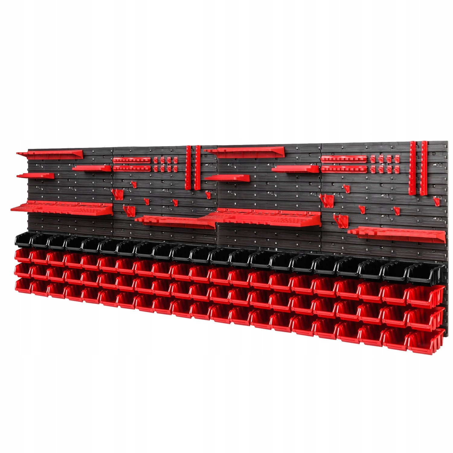 TOOL BOARD WALL XXL 230x78cm + 84 CONTAINERS + HANDLES WORKSHOP Manufacturer code PRO-MIX74E-XL