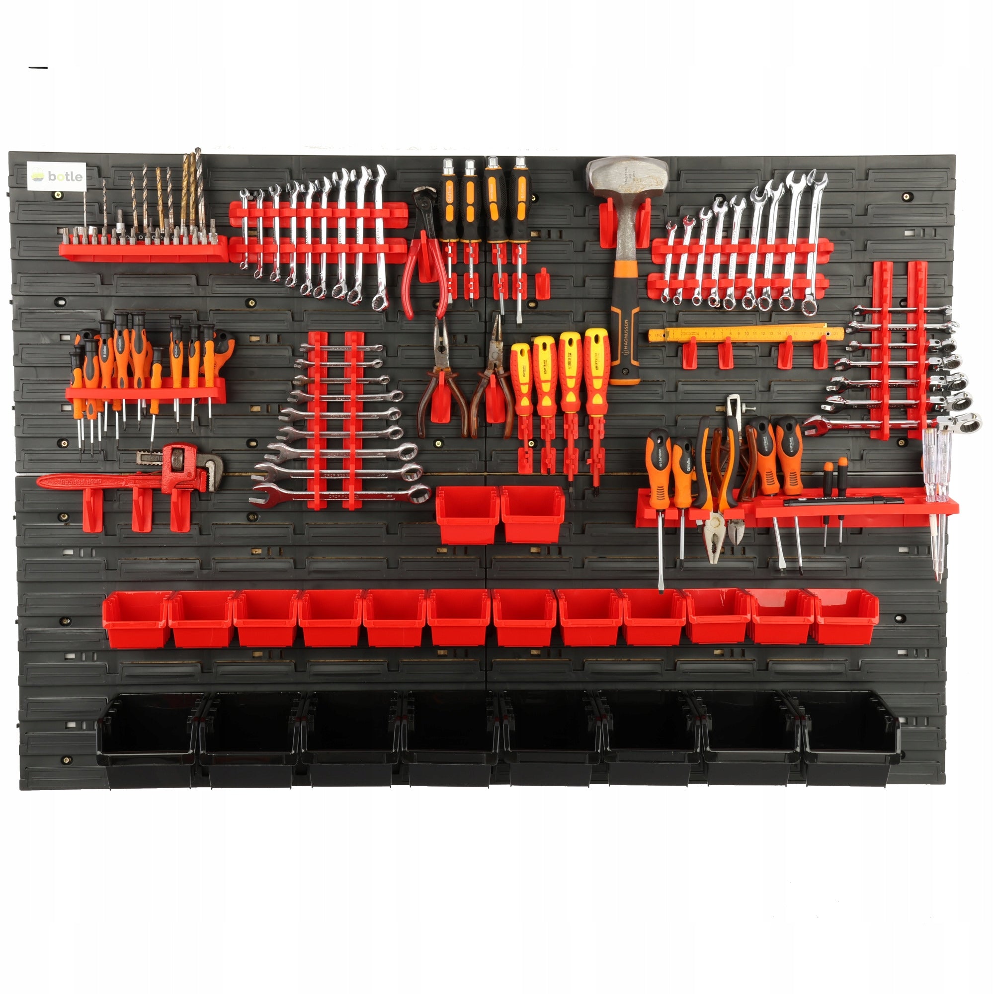 TOOL BOARD WORKSHOP WALL 115X78 CM 22 CUVETTES GARAGE BOOKCASE EAN (GTIN) 5904865727896