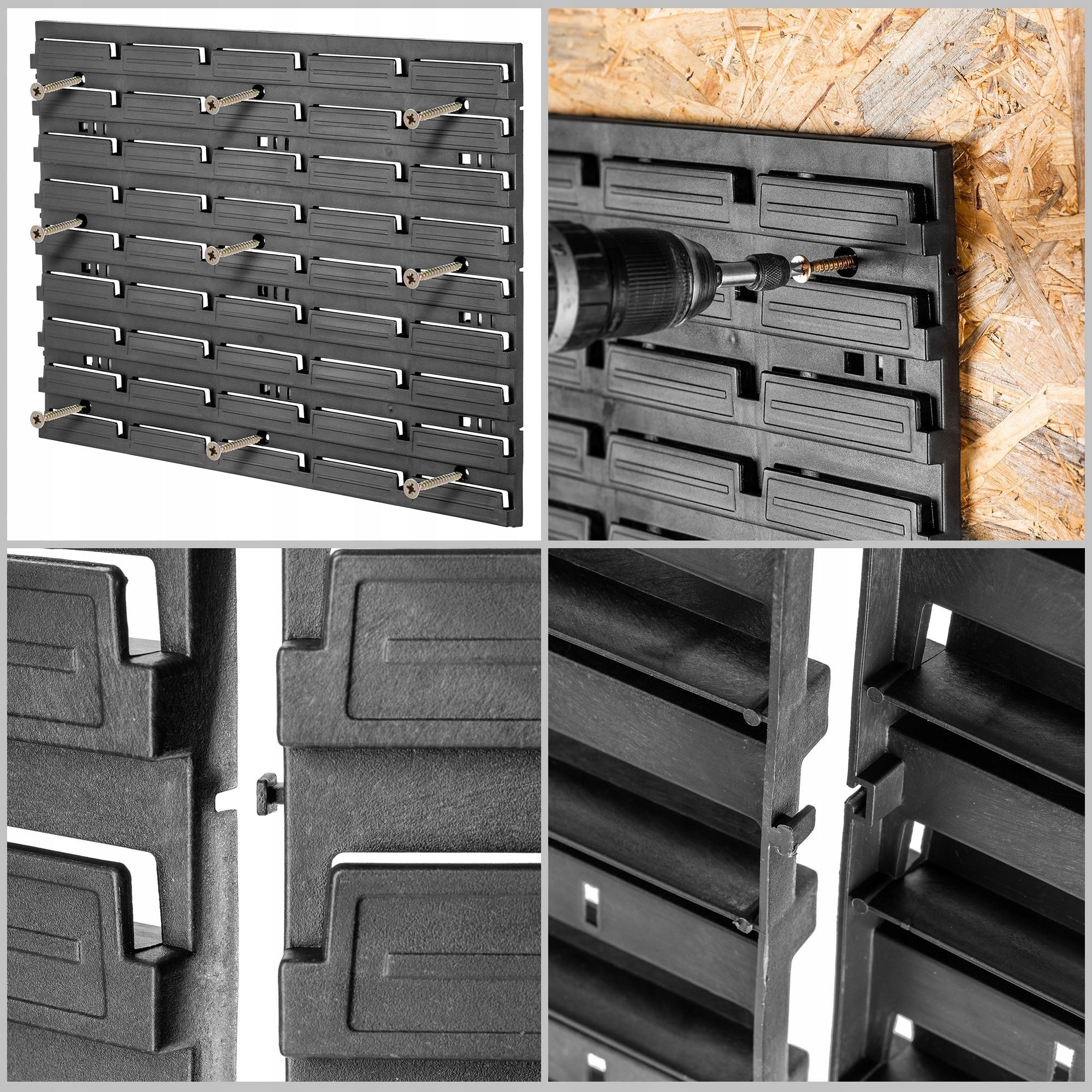 TOOL BOARD WORKSHOP WALL 116x39 cm 70 CUVETTE GARAGE WORKSHOP Product weight with unit packaging 2.44 kg