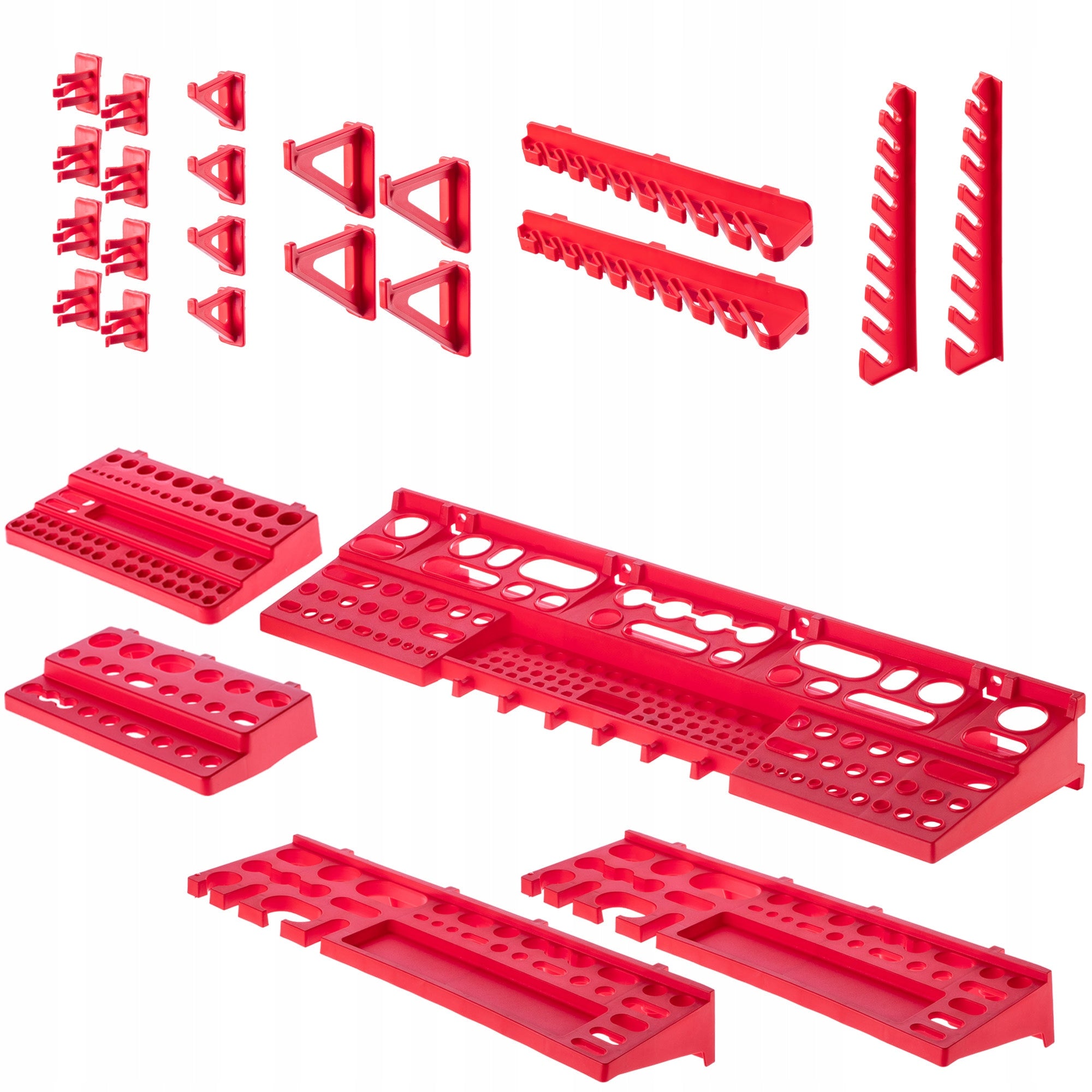 TOOL BOARD WORKSHOP WALL 156x78cm 97EL HANDLES LITTER BOX GARAGE Product width 156 cm