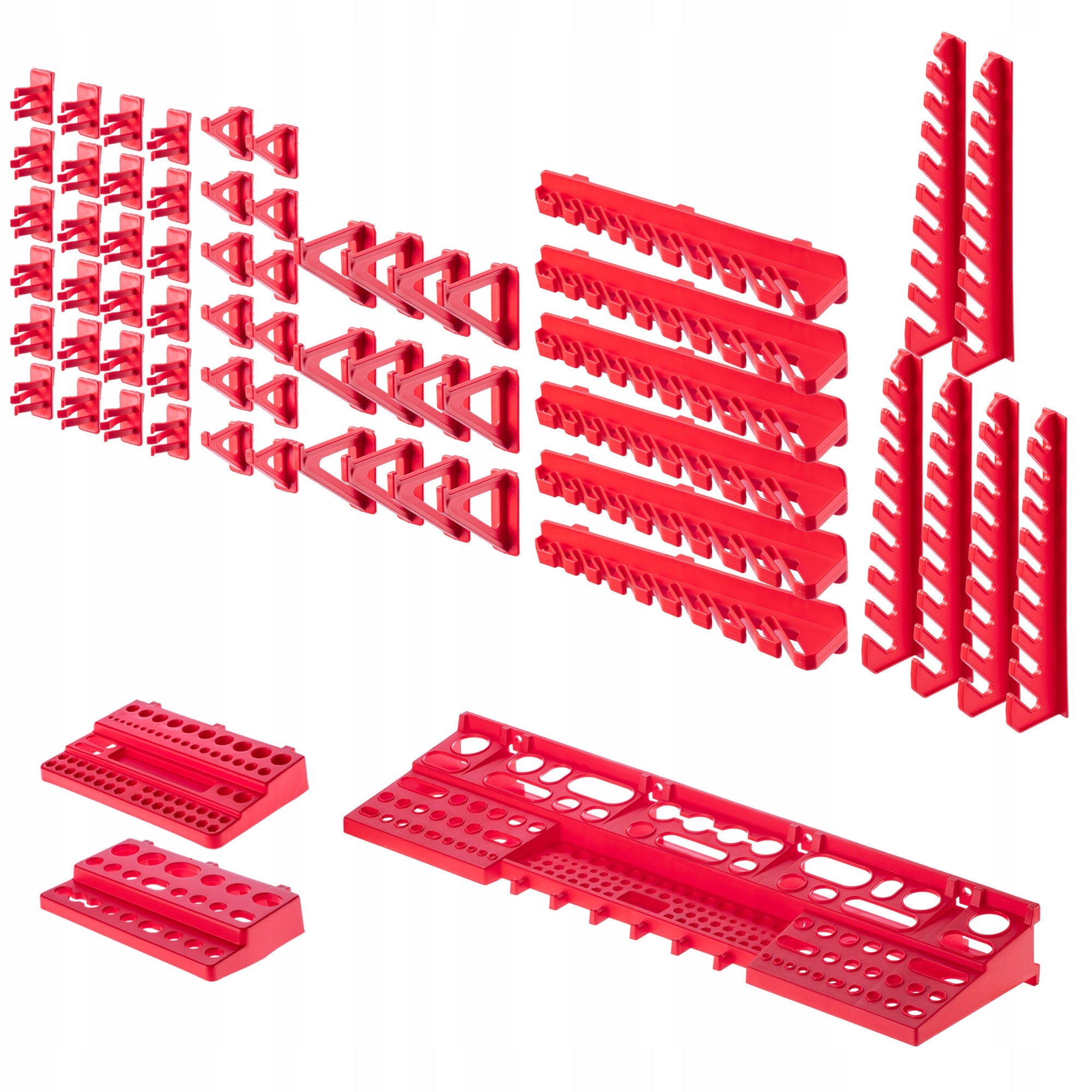 TOOL BOARD WORKSHOP WALL 174x78 cm 81 CUVETTE 60 HANDLES GARAGE Kind pegboard