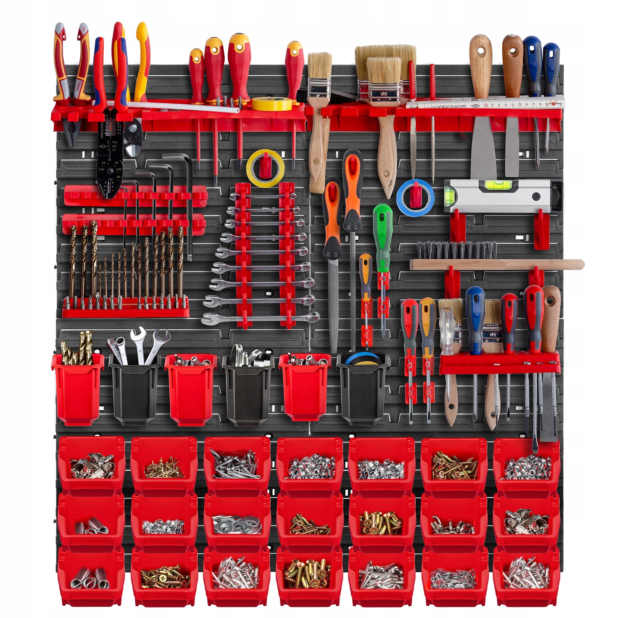 TOOL BOARD WORKSHOP WALL 78x78cm 51EL GARAGE LITTER BOX TOOLS