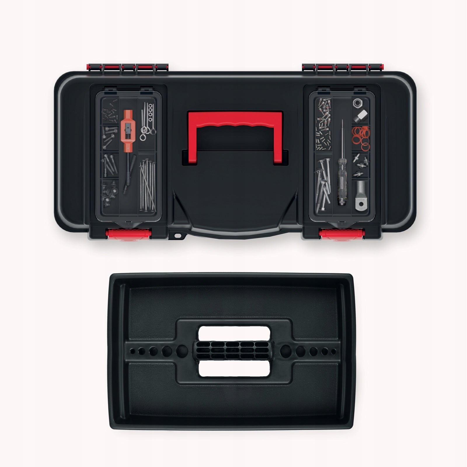 TOOL BOX ORGANIZER CLOSED CONTAINER SUITCASE TRUNK 551 x 271 mm Accessories included no