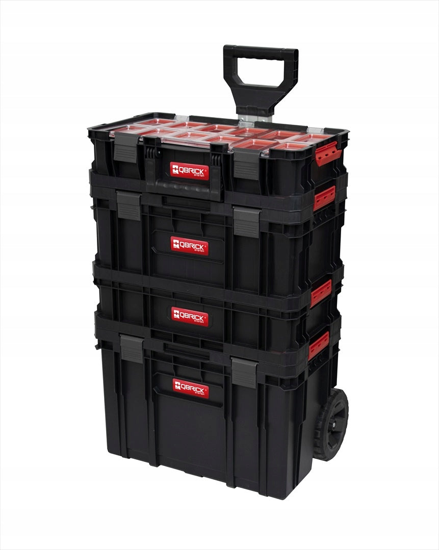 TOOL BOX WORKSHOP CONTAINERS TWO CART 6IN1 QBRICK Z252597PG002 Packaging status original