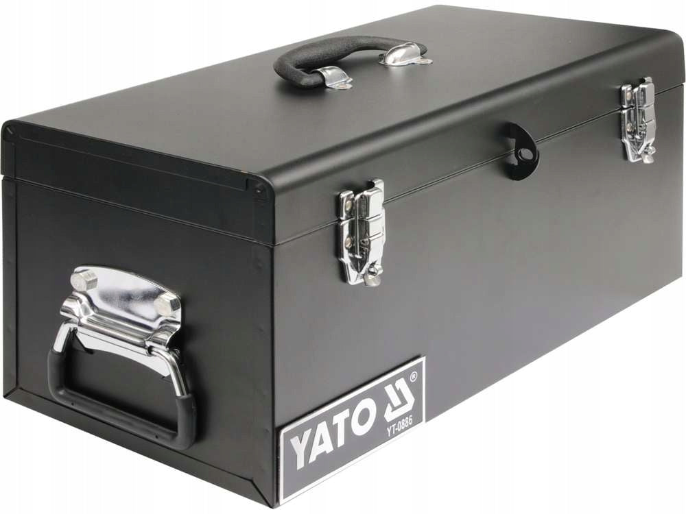 TOOL BOX YATO METAL 510x220x240 mm STEEL 0,6 mm Manufacturer code YT-0886