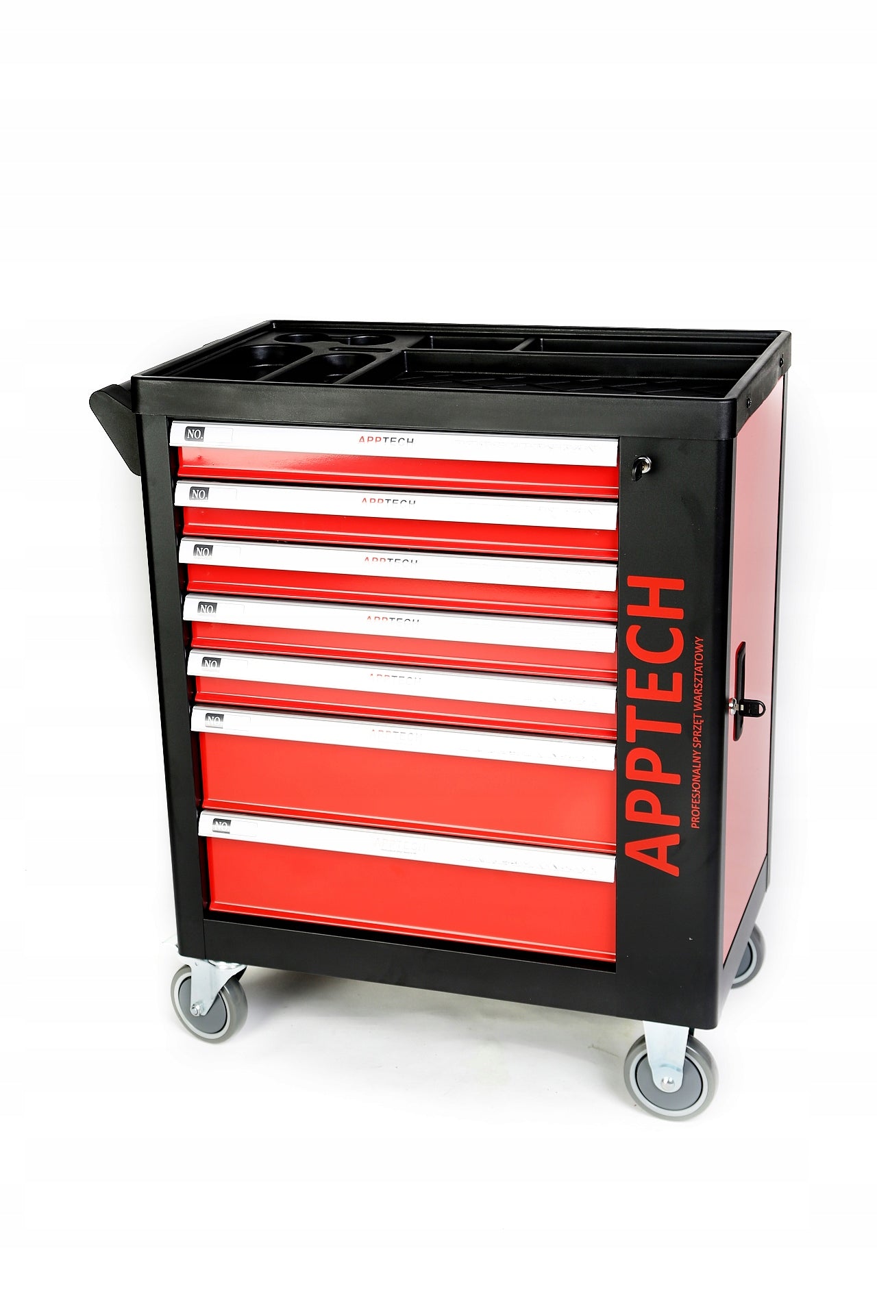 TOOL CABINET WORKSHOP TROLLEY 7+1 256 ELEMENT LARGE SET STRONG CRV EAN (GTIN) 5907057087051
