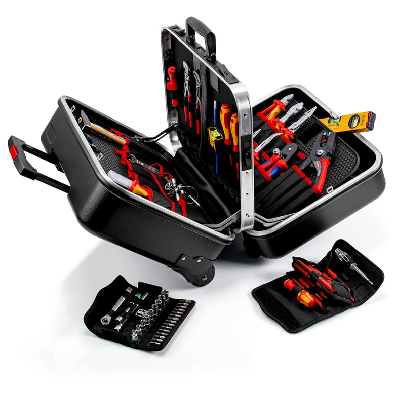 TOOL CASE 'BIG TWIN MOVE' 63-PIECE 00 21 41 KNIPEX Manufacturer code 00 21 41